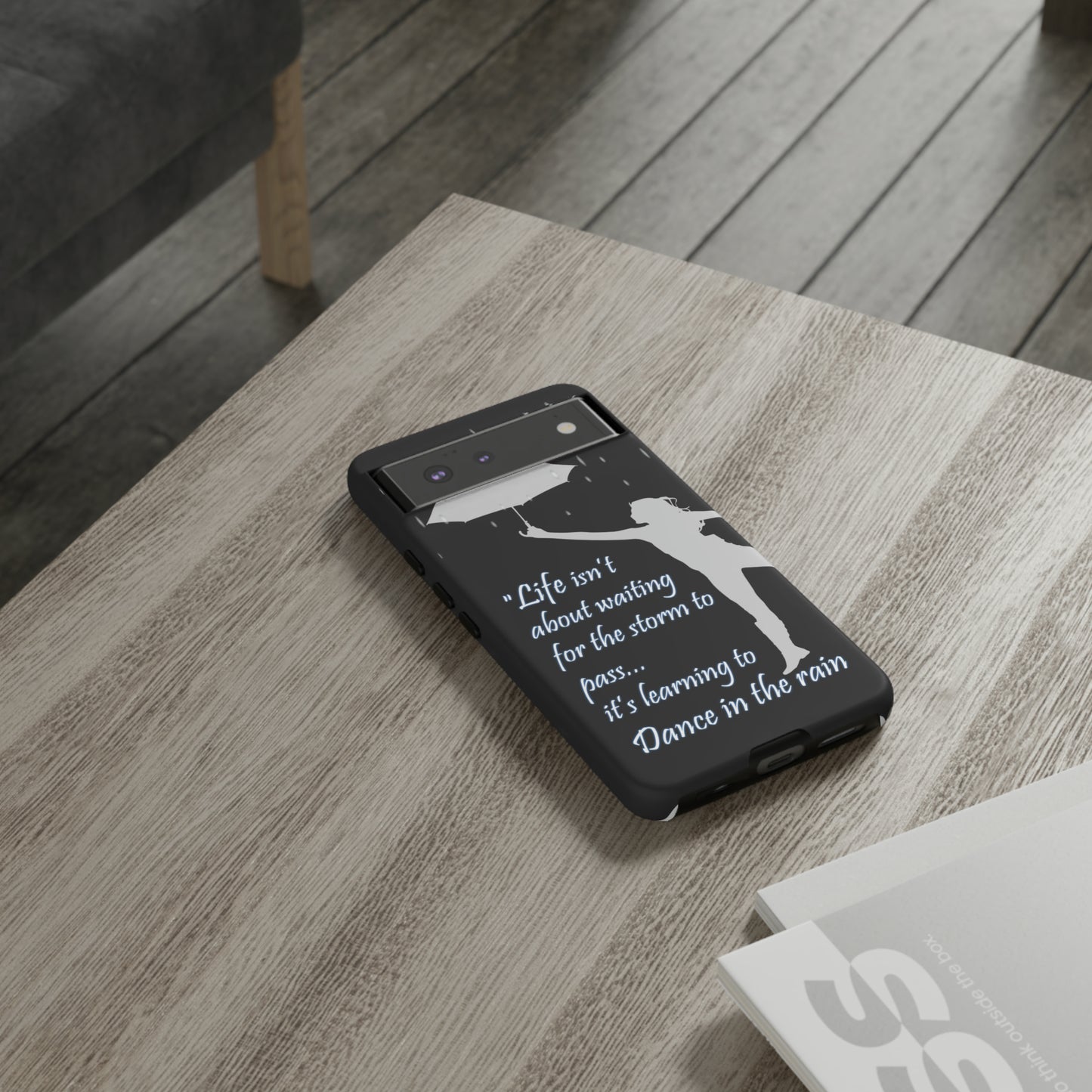 CaseHUB Lady in the Rain Phone Case