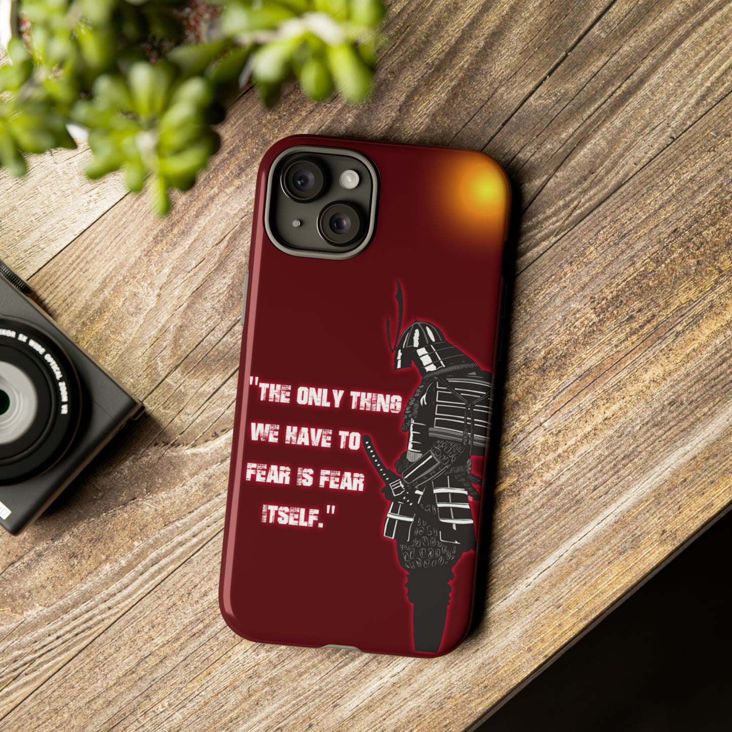 CaseHUB Samurai Famous Quotes Phone Case