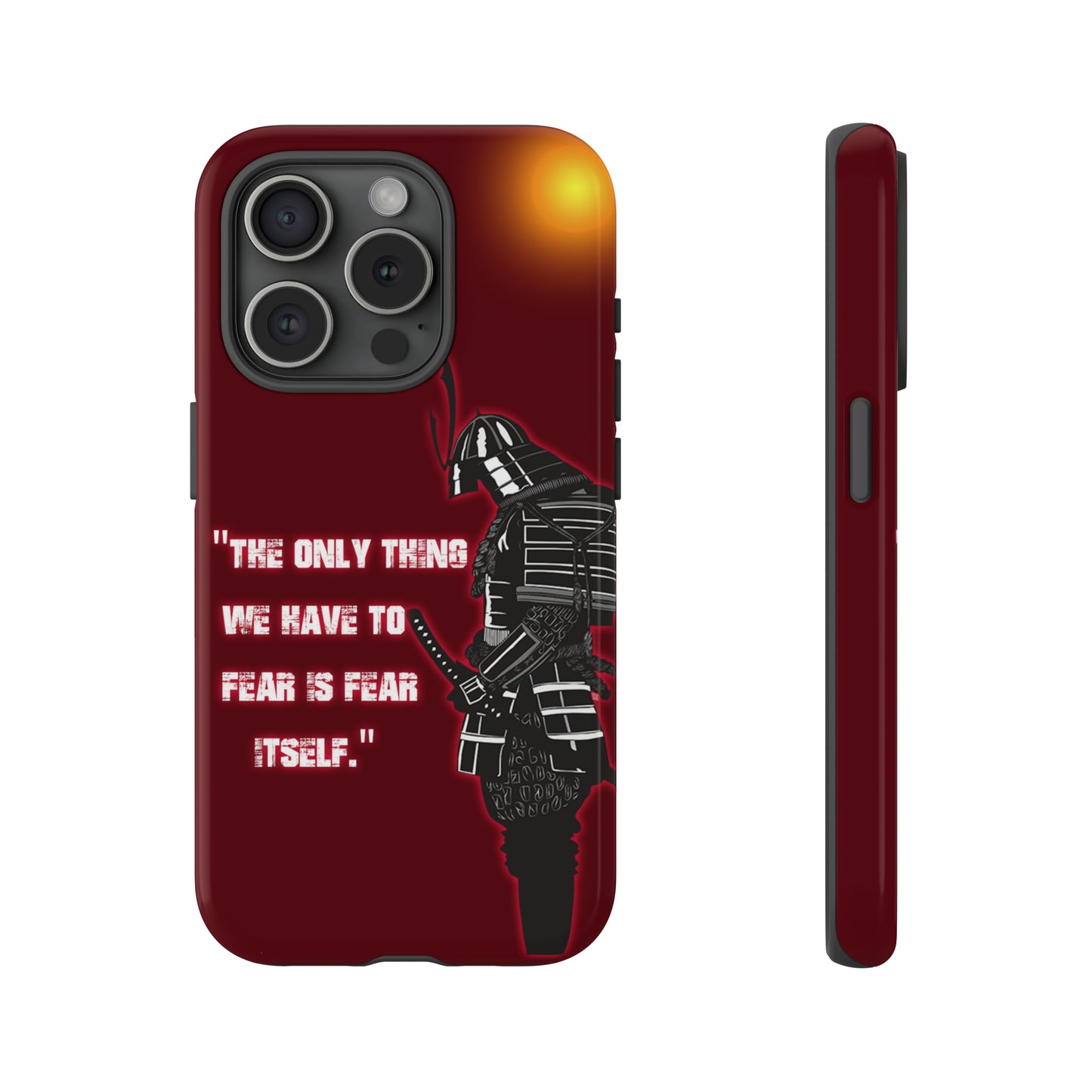 CaseHUB Samurai Famous Quotes Phone Case
