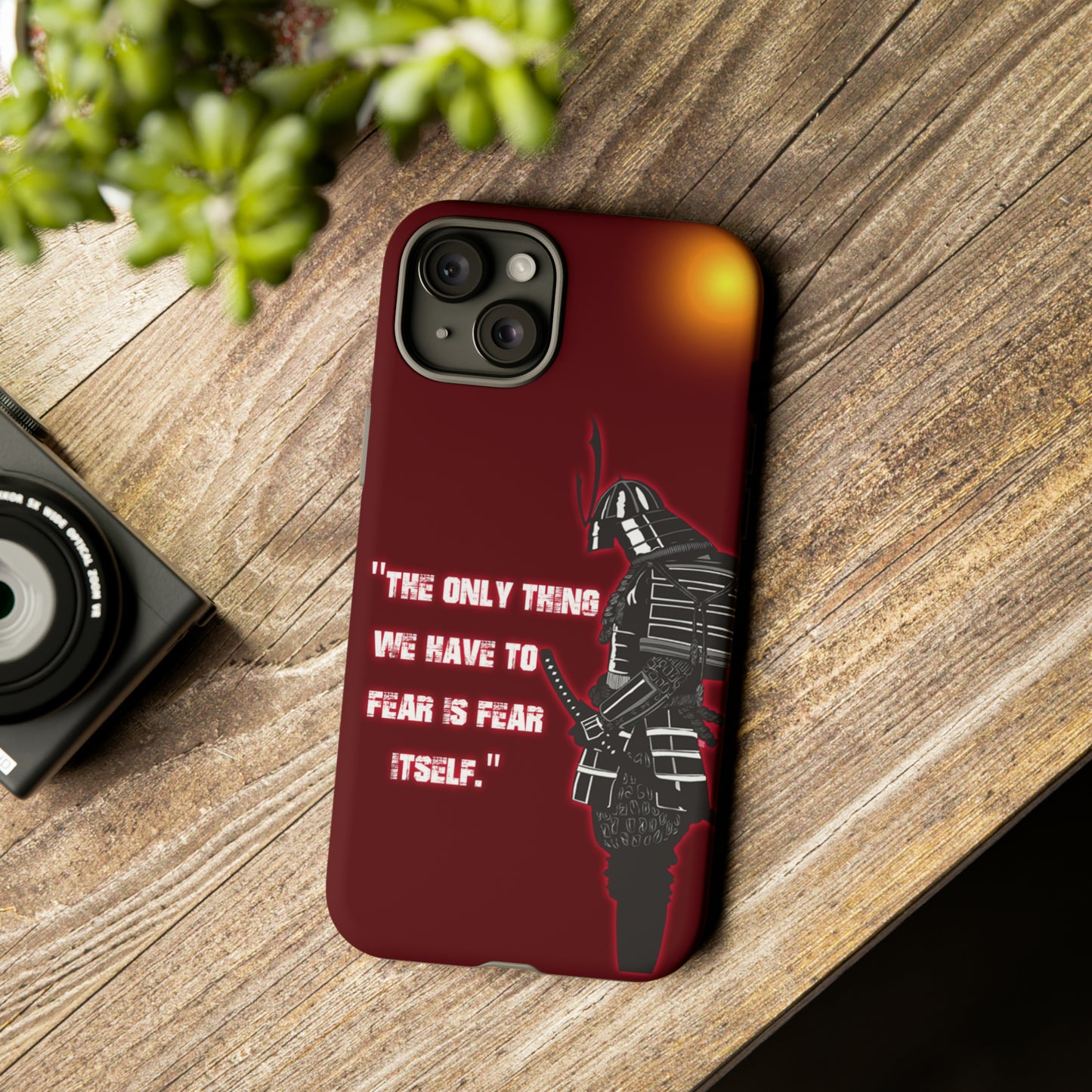 CaseHUB Samurai Famous Quotes Phone Case