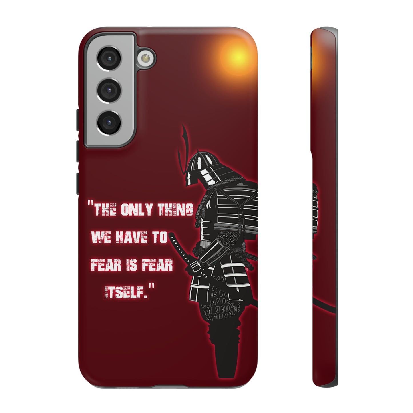 CaseHUB Samurai Famous Quotes Phone Case