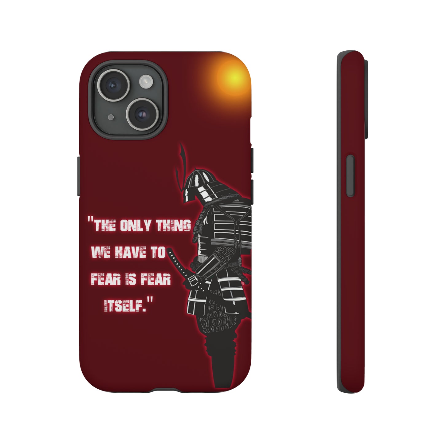 CaseHUB Samurai Famous Quotes Phone Case