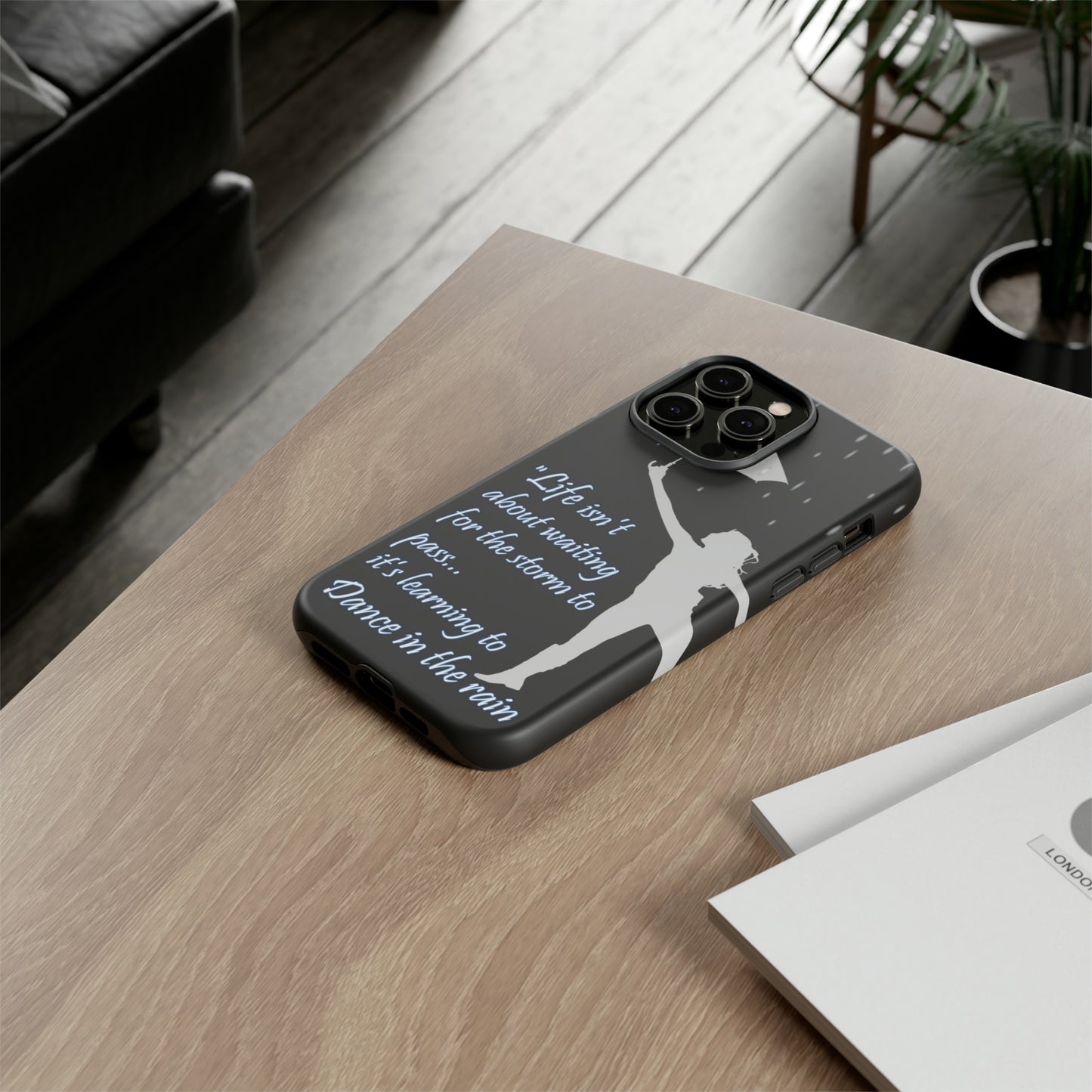 CaseHUB Lady in the Rain Phone Case