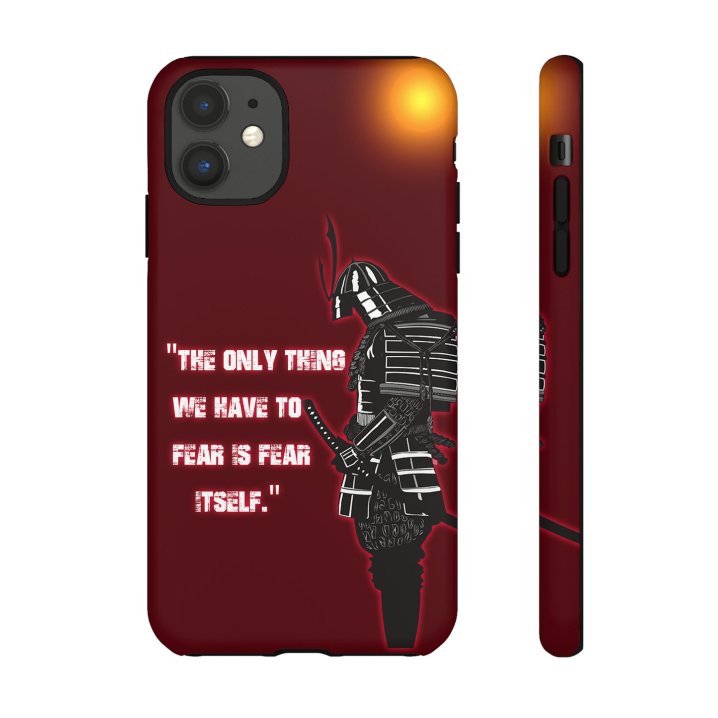 CaseHUB Samurai Famous Quotes Phone Case