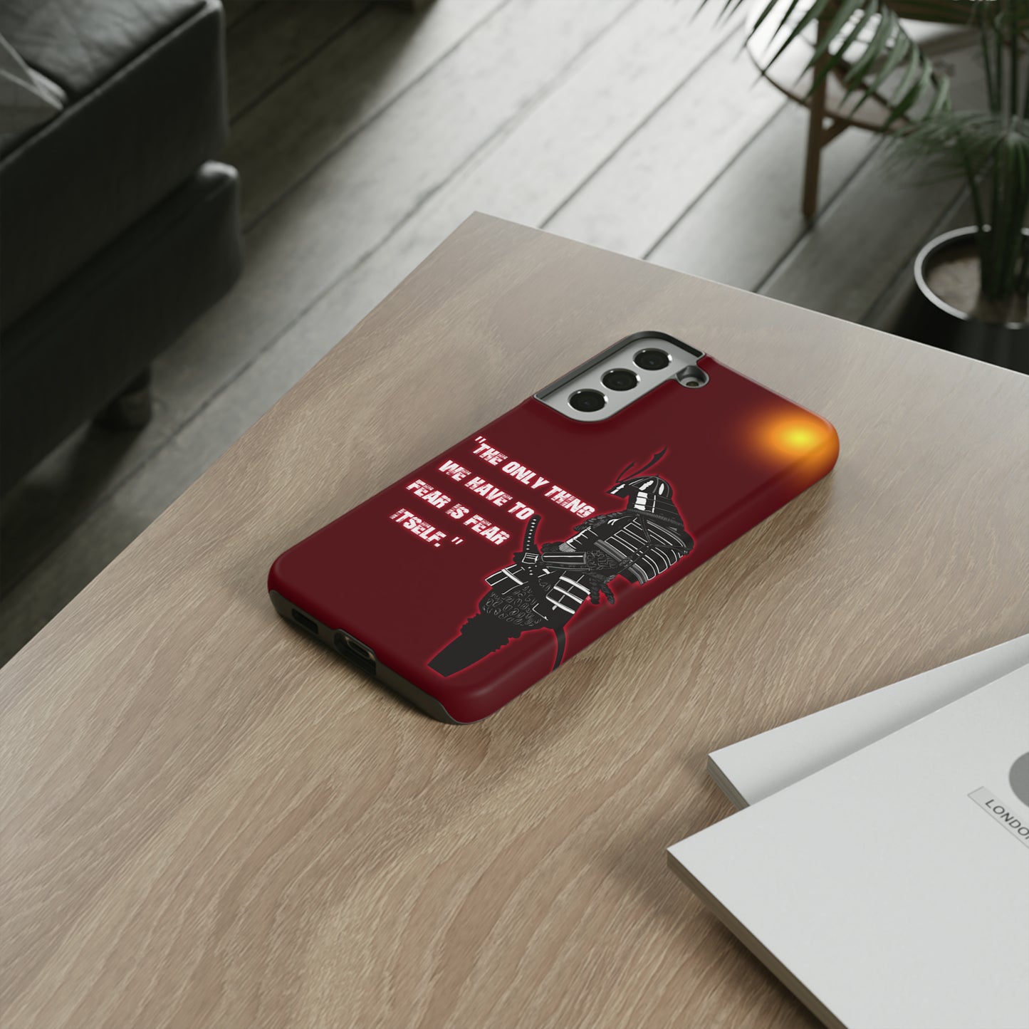 CaseHUB Samurai Famous Quotes Phone Case