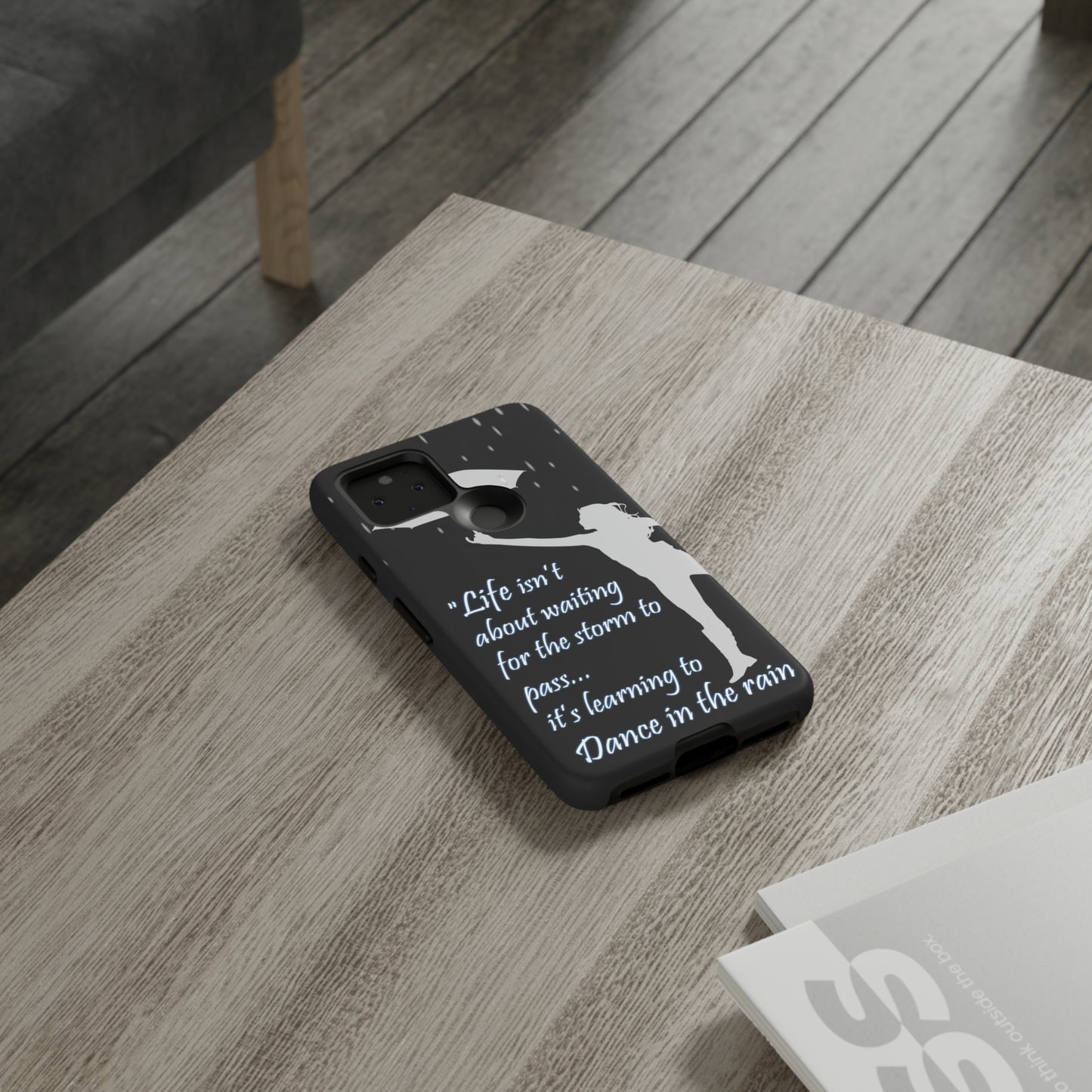 CaseHUB Lady in the Rain Phone Case