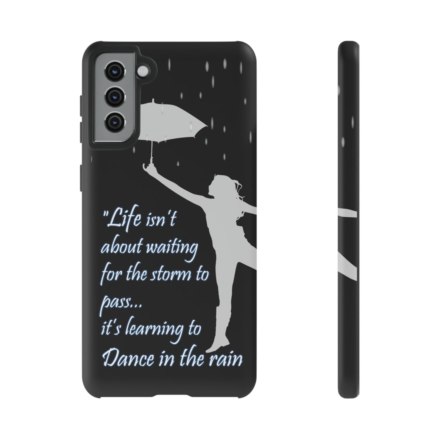 CaseHUB Lady in the Rain Phone Case