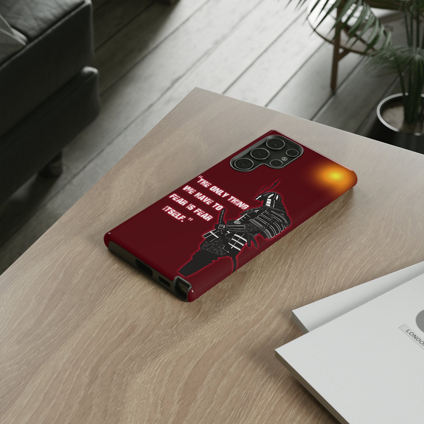 CaseHUB Samurai Famous Quotes Phone Case
