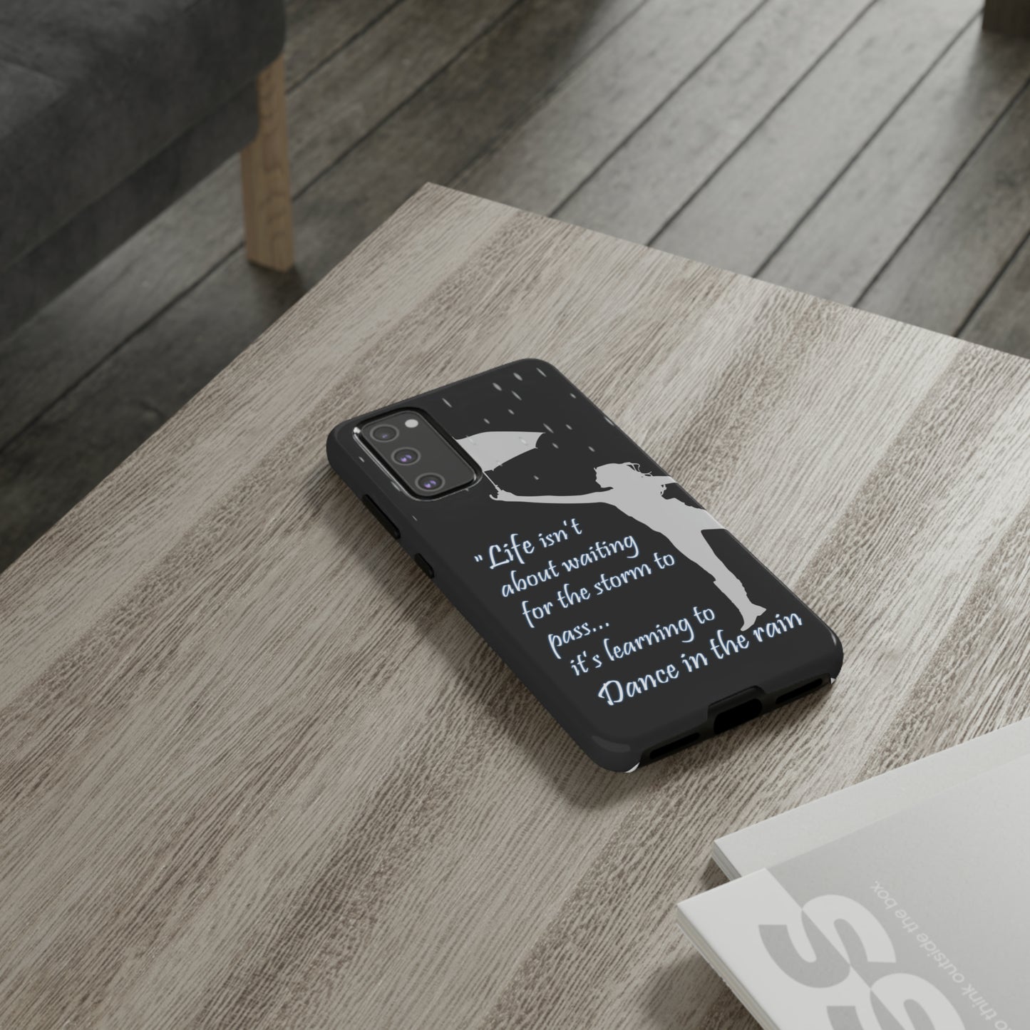 CaseHUB Lady in the Rain Phone Case