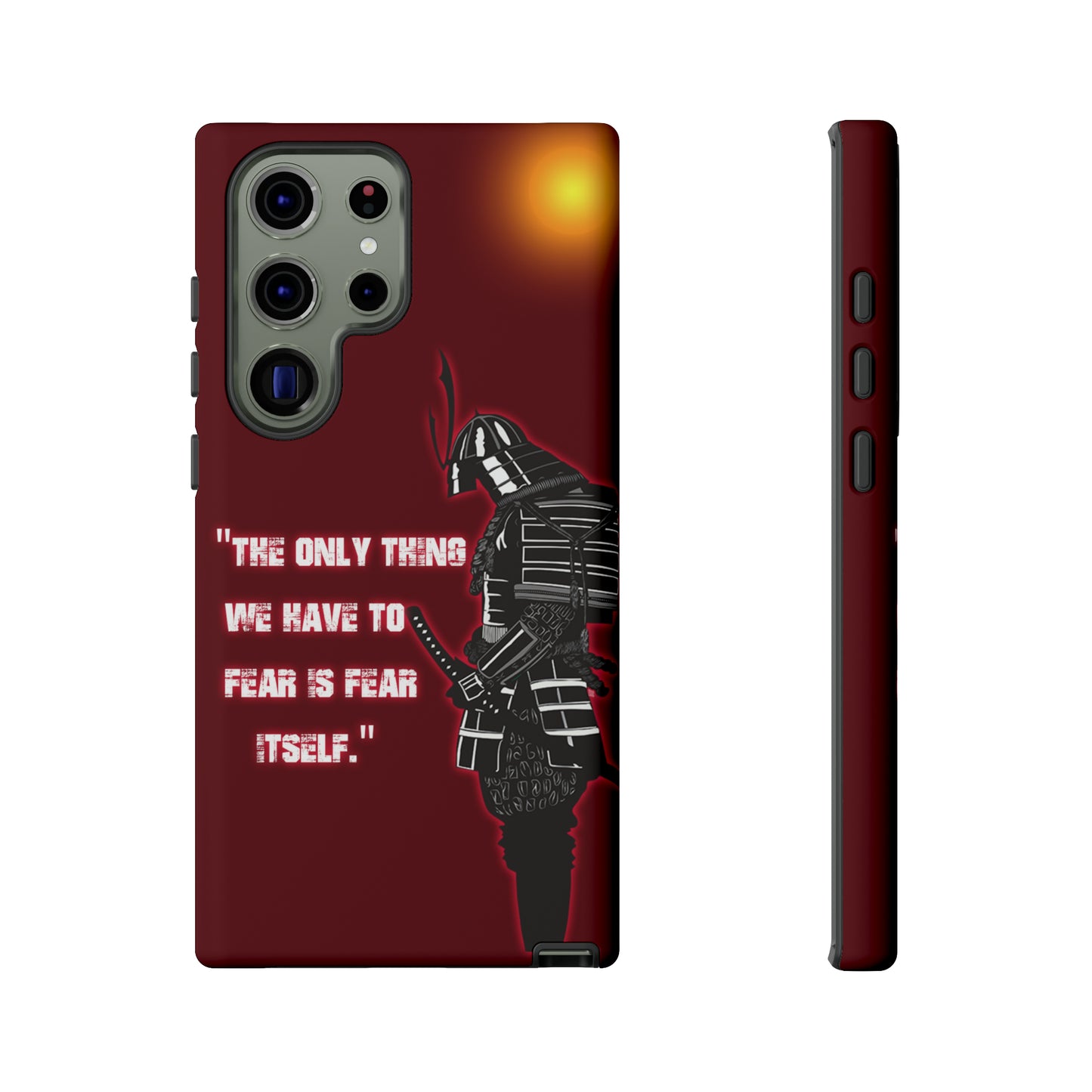 CaseHUB Samurai Famous Quotes Phone Case