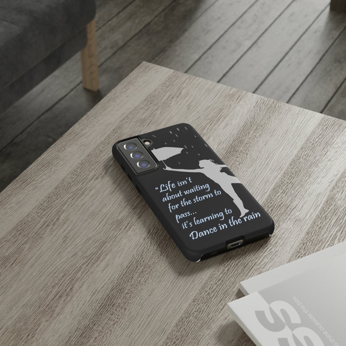 CaseHUB Lady in the Rain Phone Case