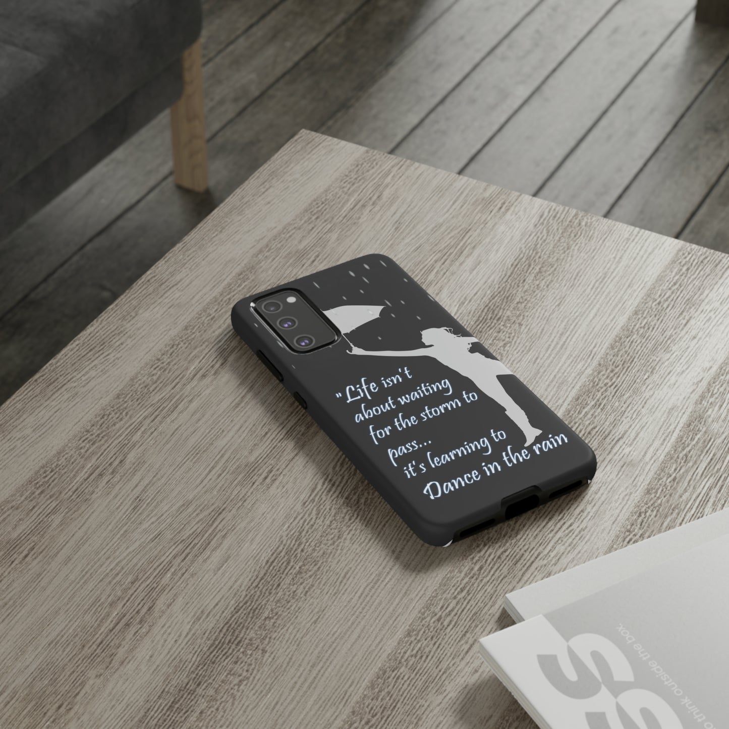 CaseHUB Lady in the Rain Phone Case