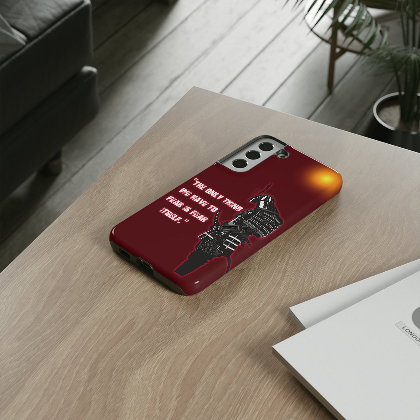 CaseHUB Samurai Famous Quotes Phone Case