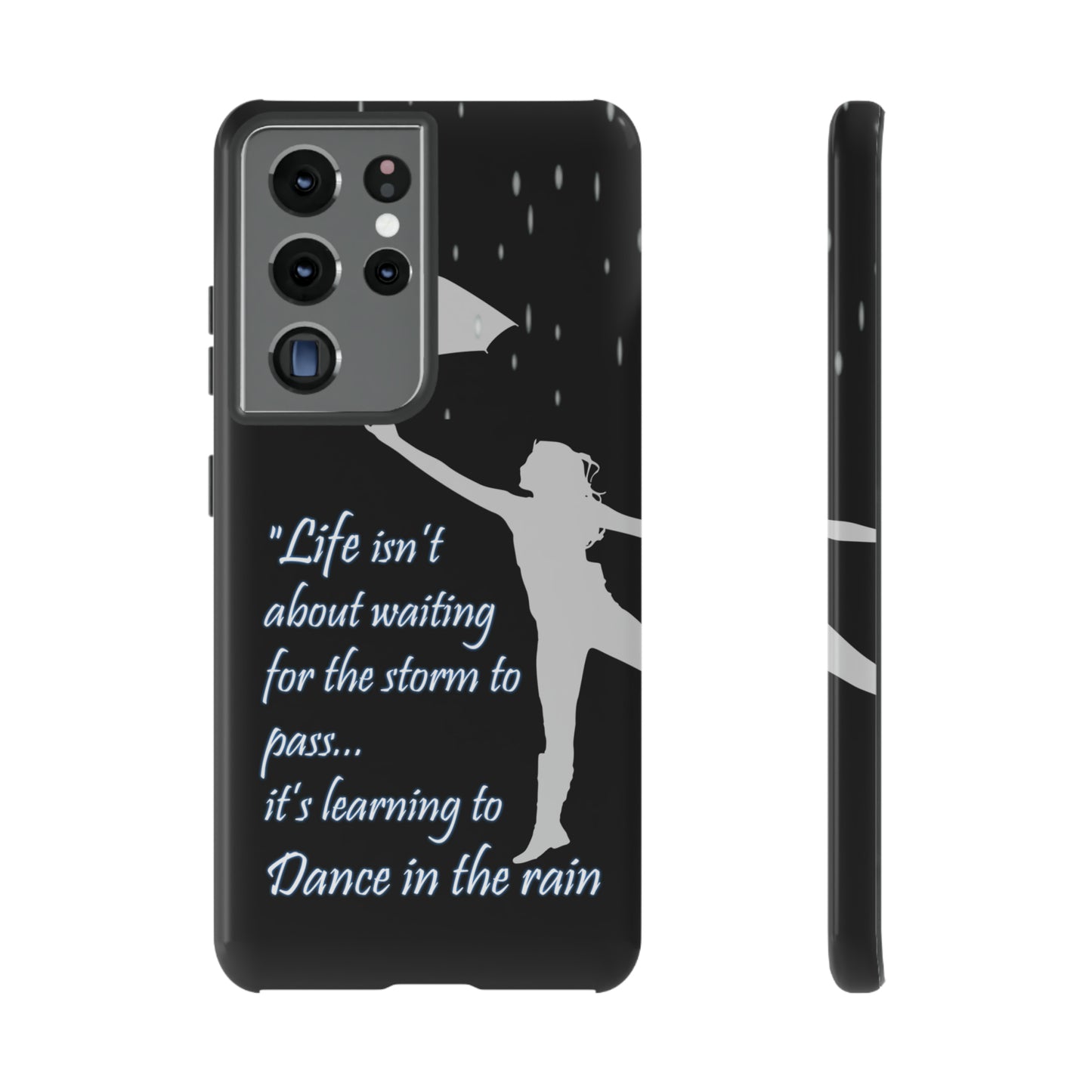 CaseHUB Lady in the Rain Phone Case