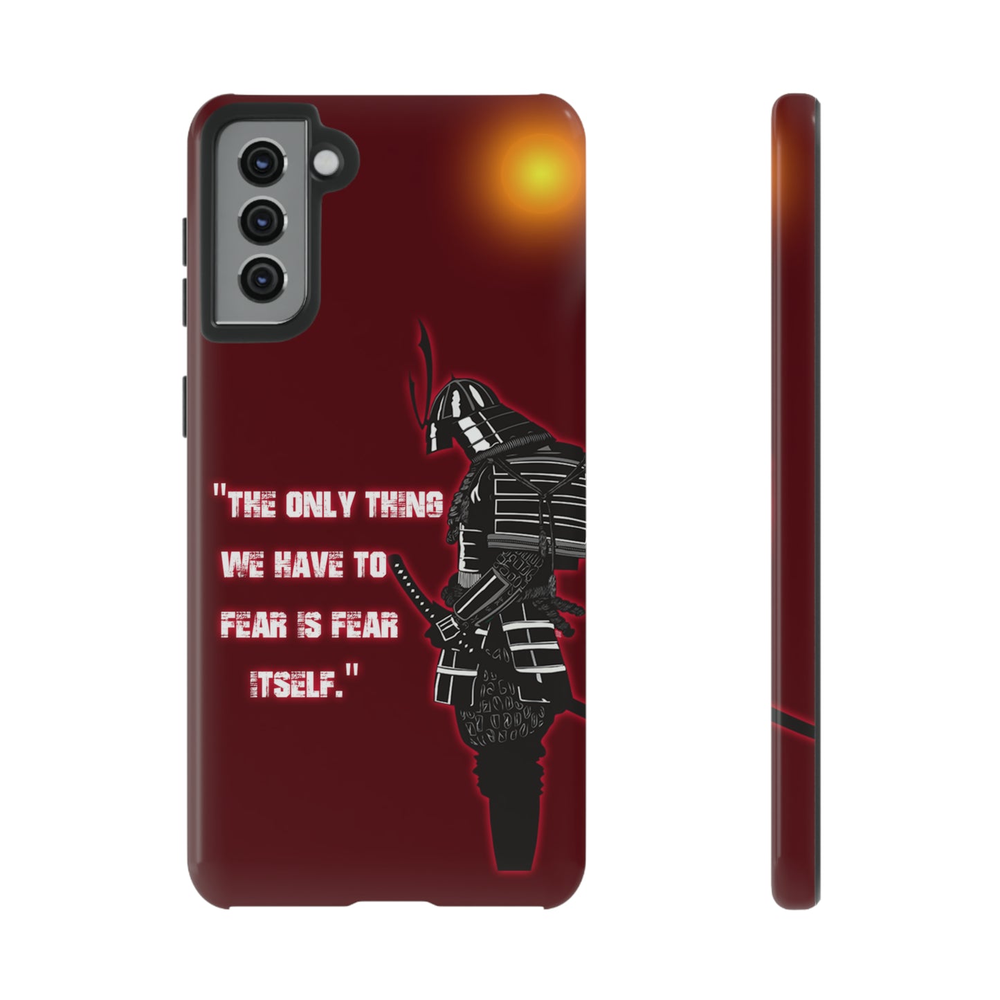 CaseHUB Samurai Famous Quotes Phone Case