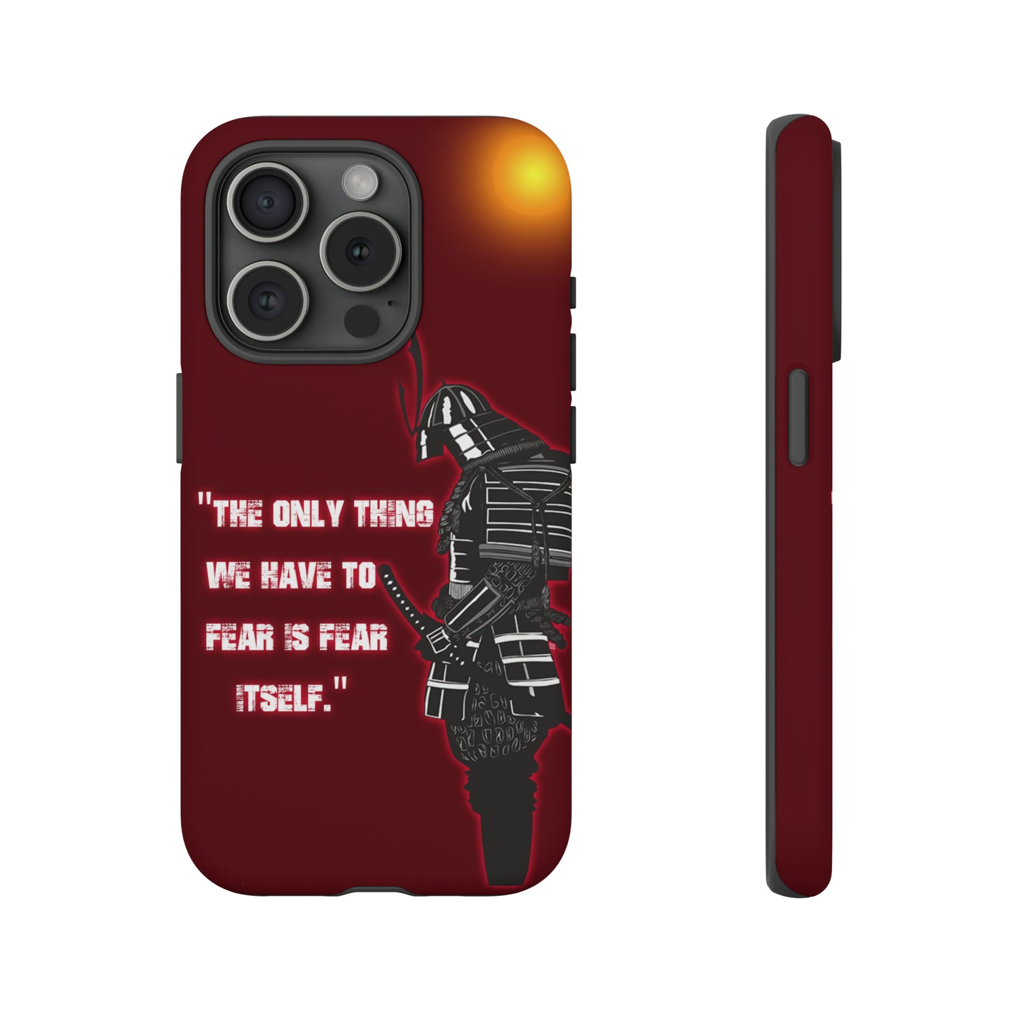 CaseHUB Samurai Famous Quotes Phone Case