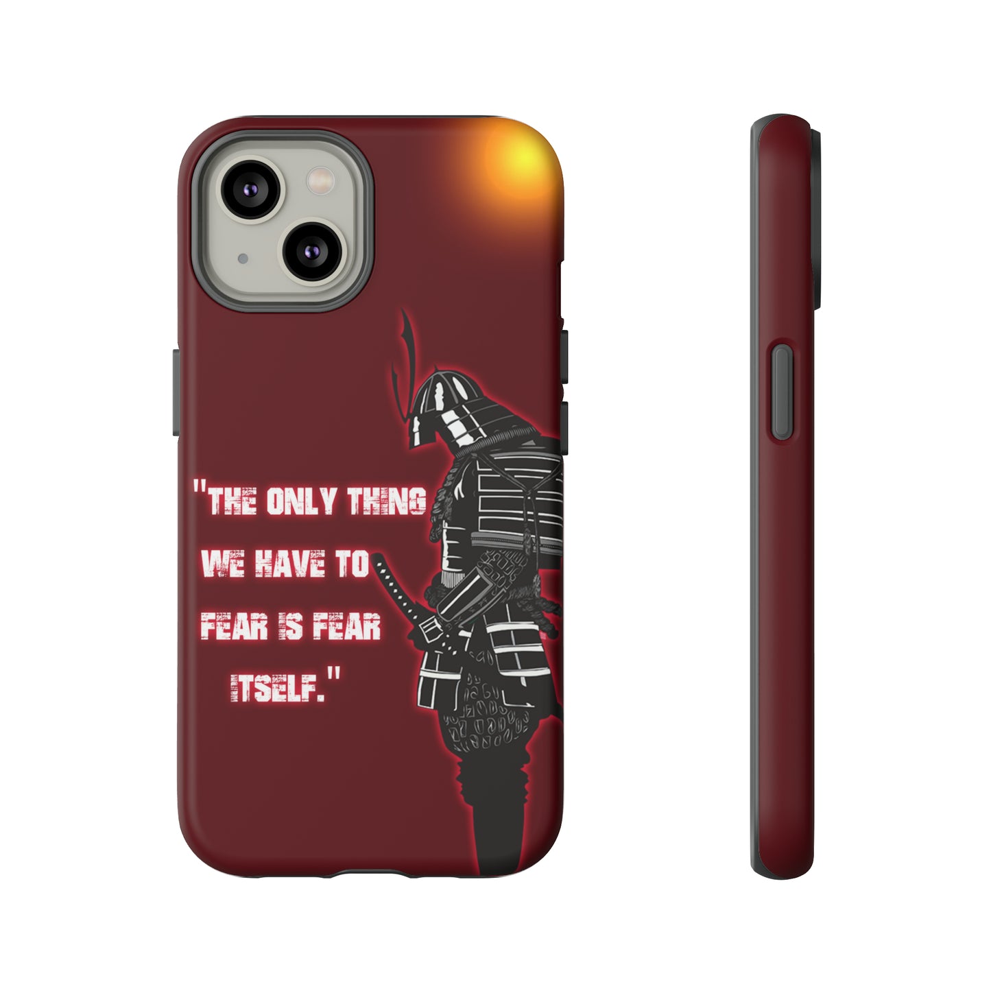 CaseHUB Samurai Famous Quotes Phone Case