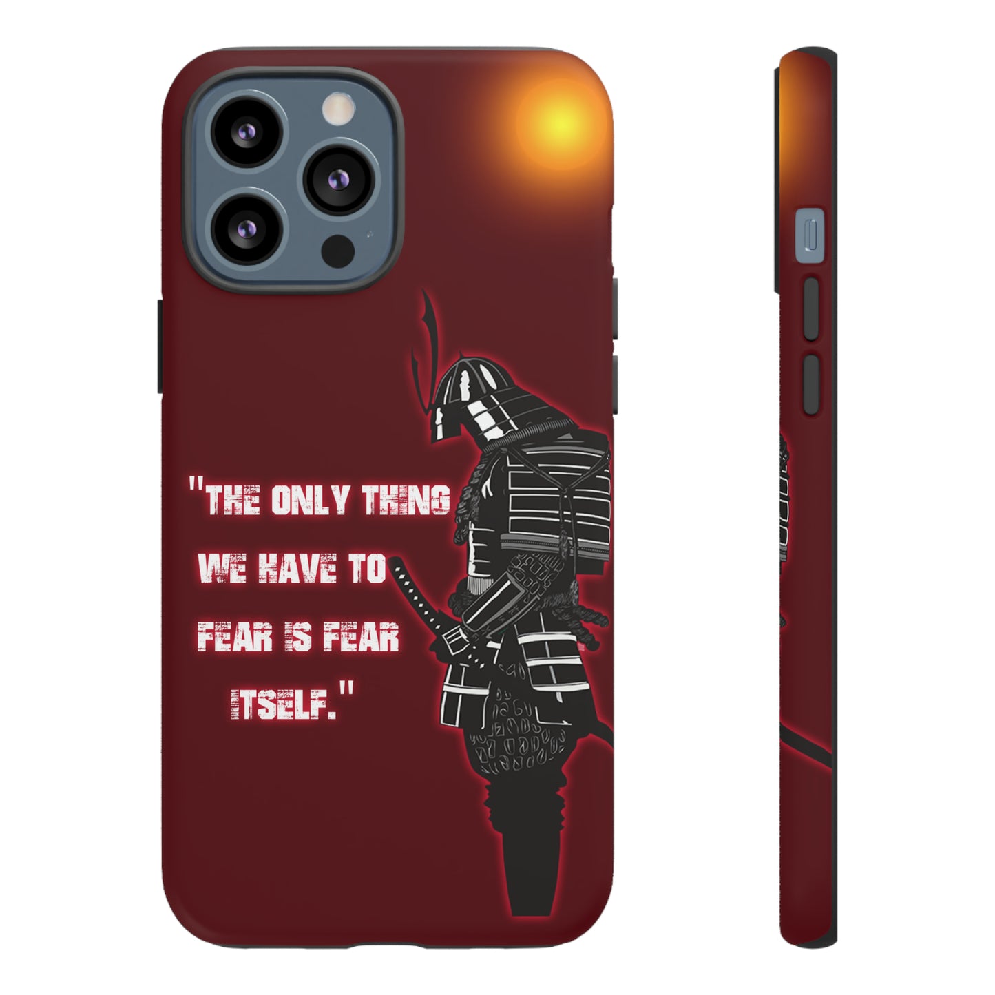 CaseHUB Samurai Famous Quotes Phone Case