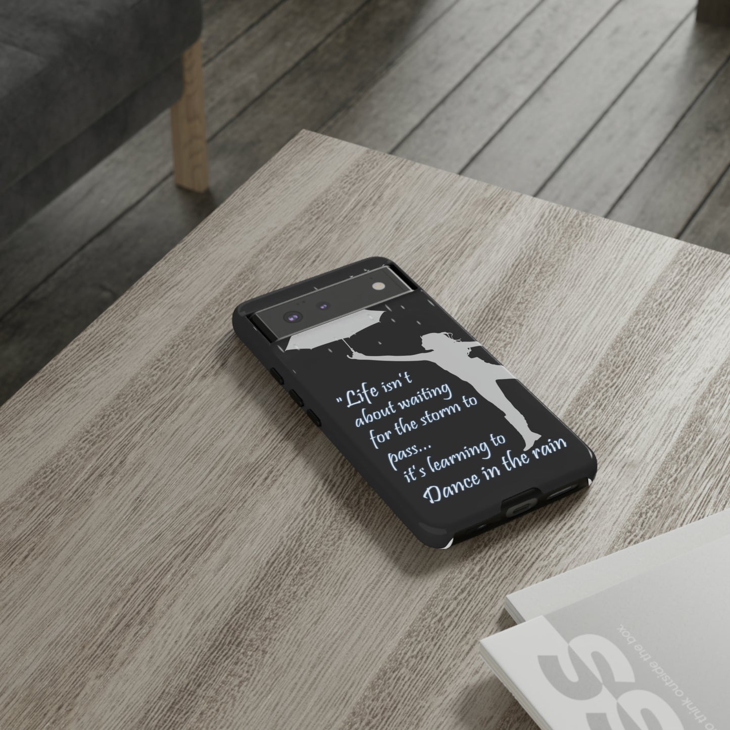 CaseHUB Lady in the Rain Phone Case