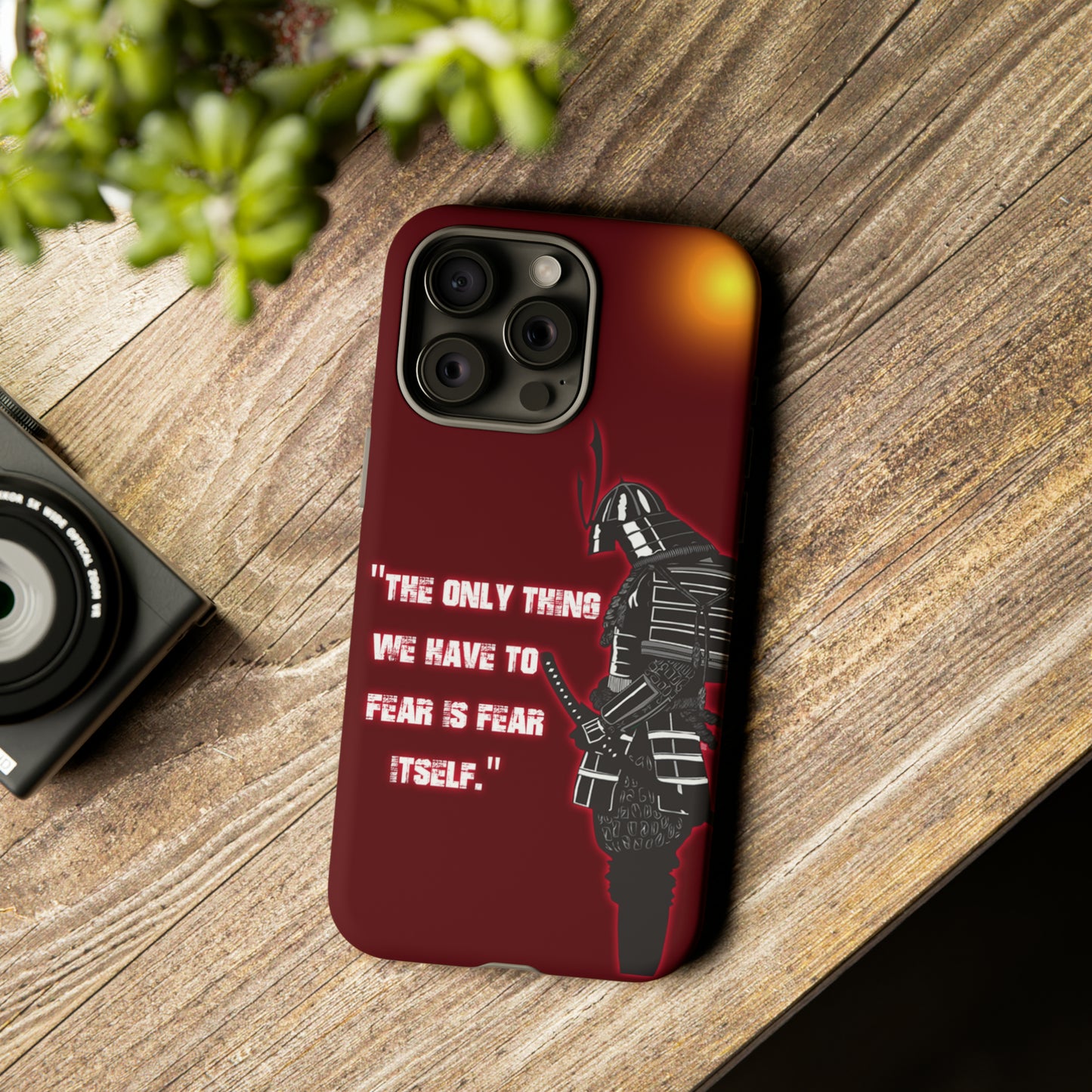 CaseHUB Samurai Famous Quotes Phone Case