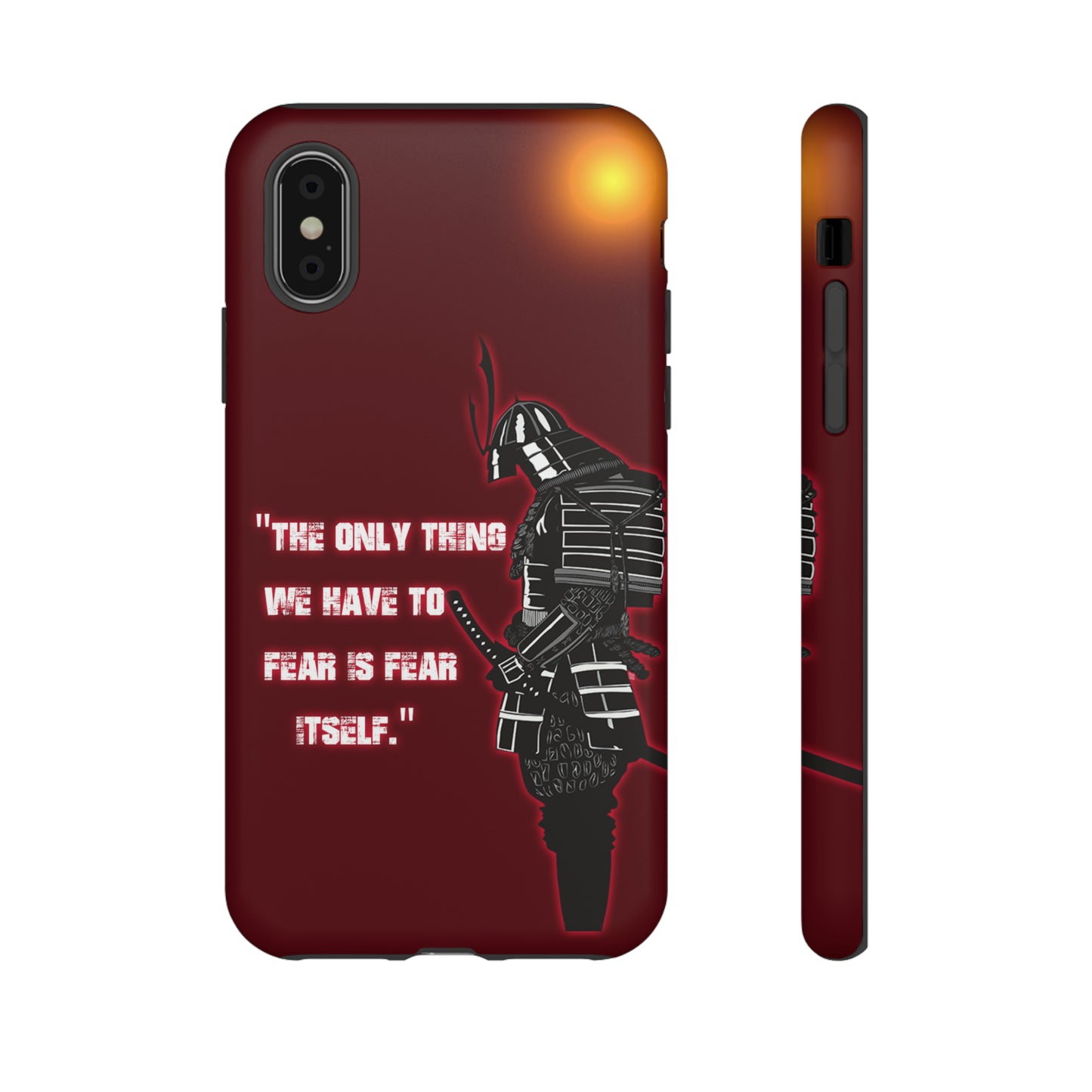 CaseHUB Samurai Famous Quotes Phone Case