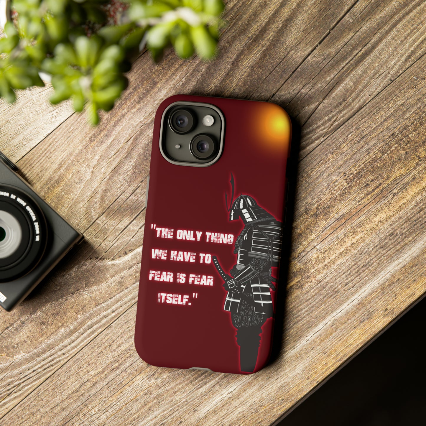 CaseHUB Samurai Famous Quotes Phone Case
