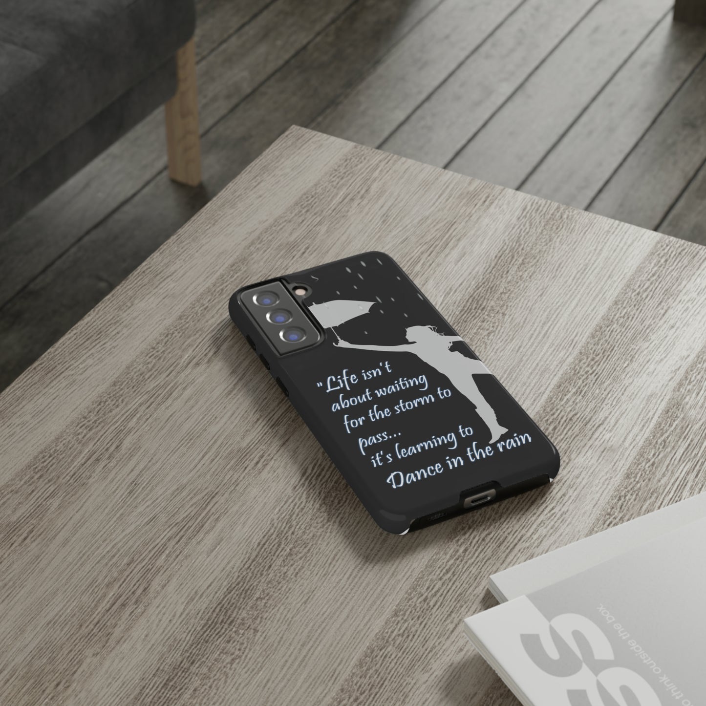 CaseHUB Lady in the Rain Phone Case