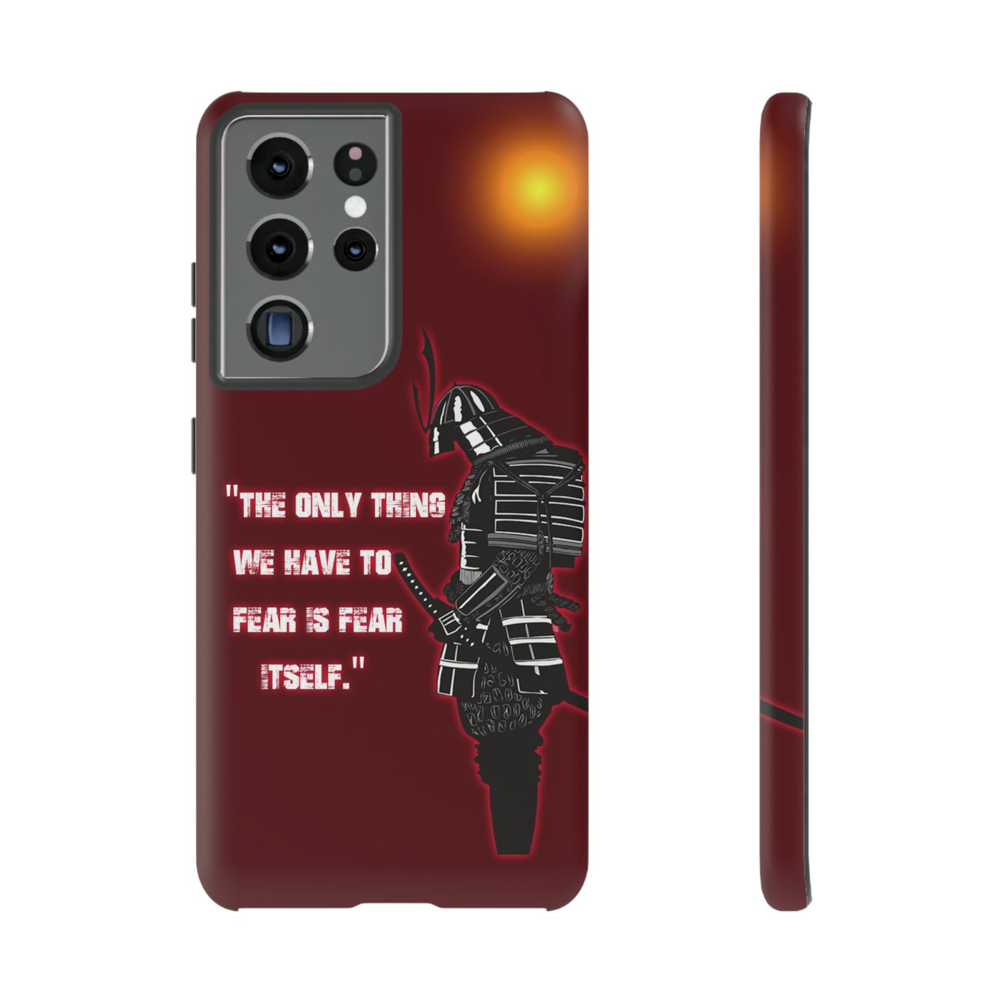 CaseHUB Samurai Famous Quotes Phone Case