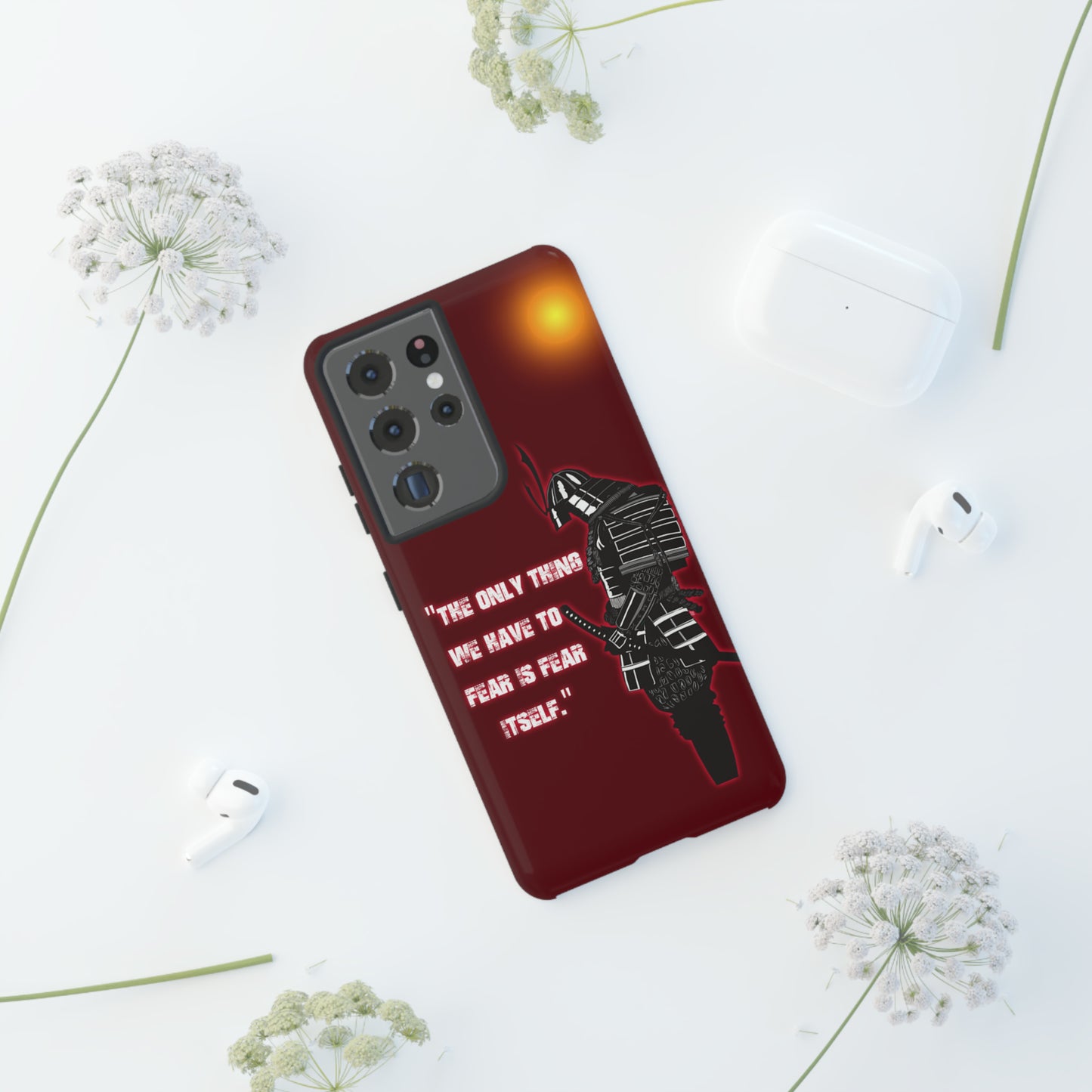 CaseHUB Samurai Famous Quotes Phone Case