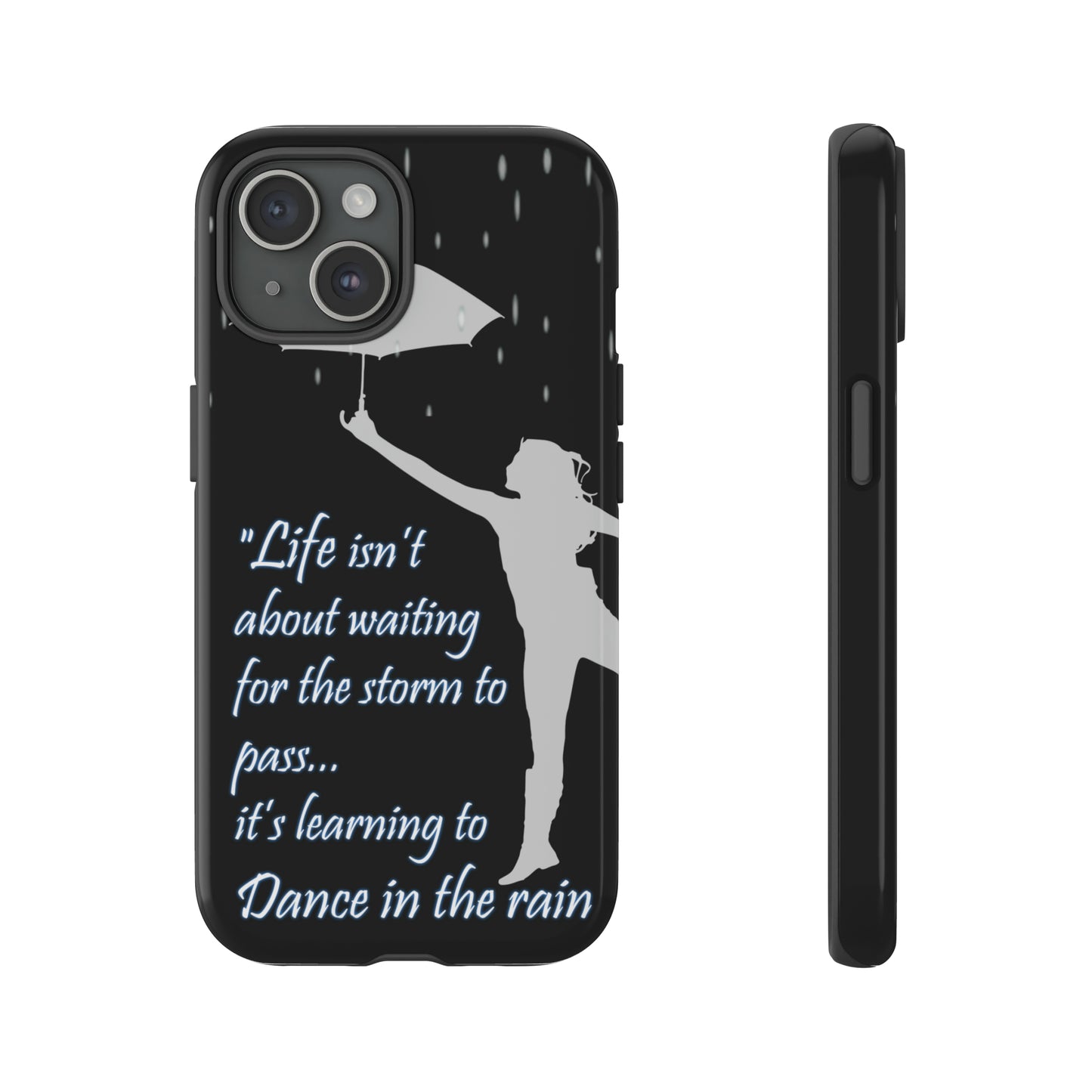 CaseHUB Lady in the Rain Phone Case