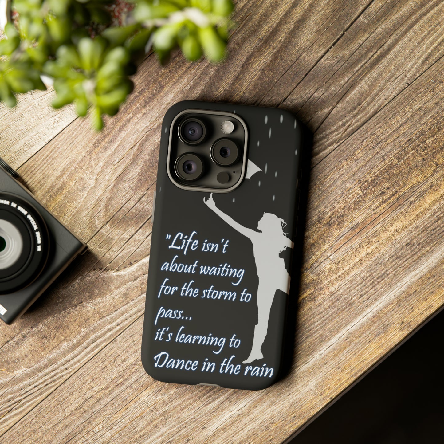 CaseHUB Lady in the Rain Phone Case