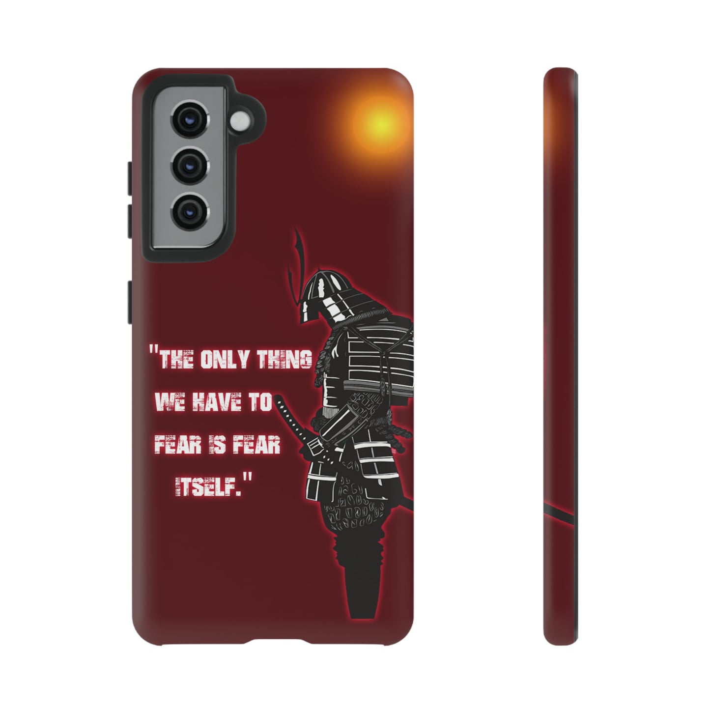 CaseHUB Samurai Famous Quotes Phone Case