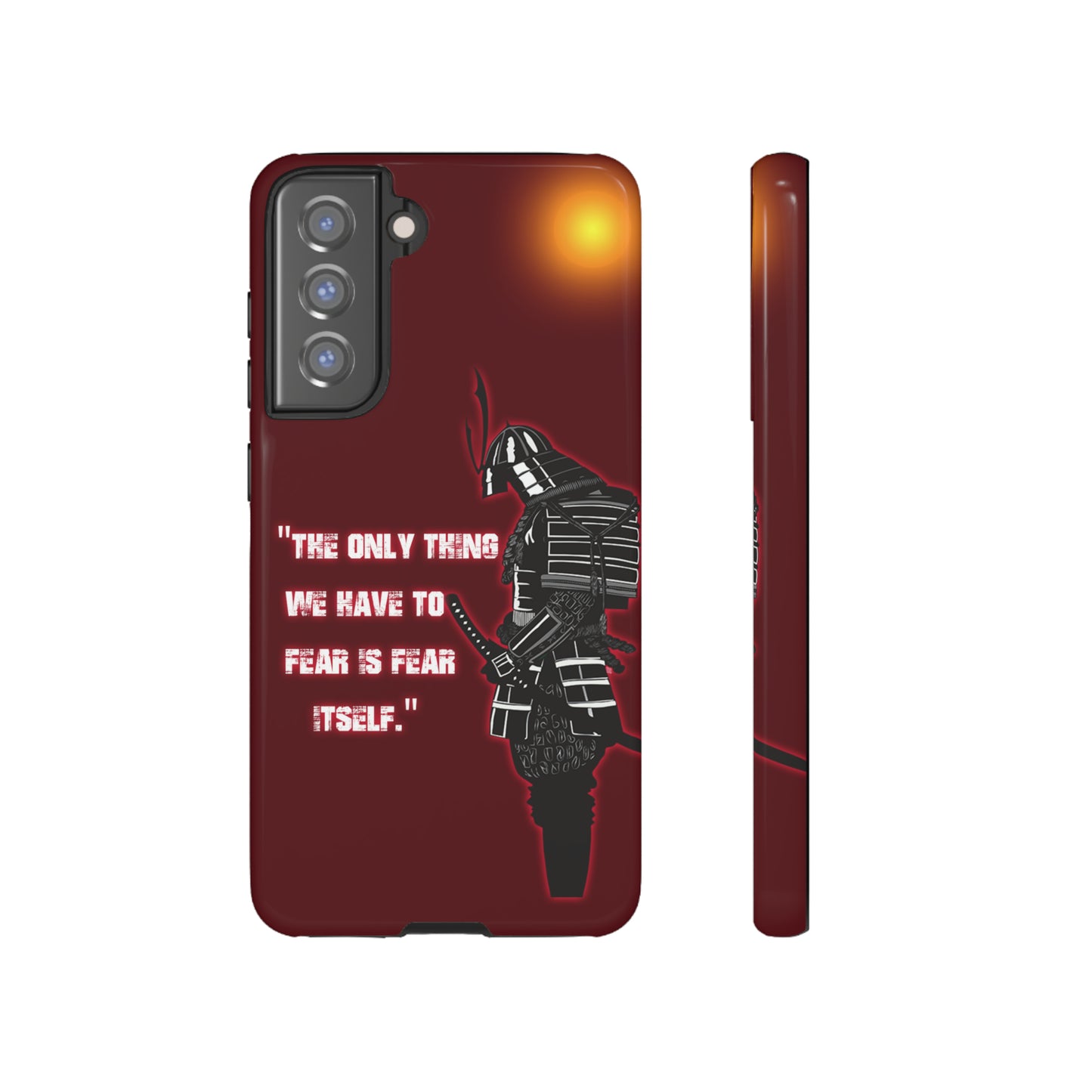 CaseHUB Samurai Famous Quotes Phone Case