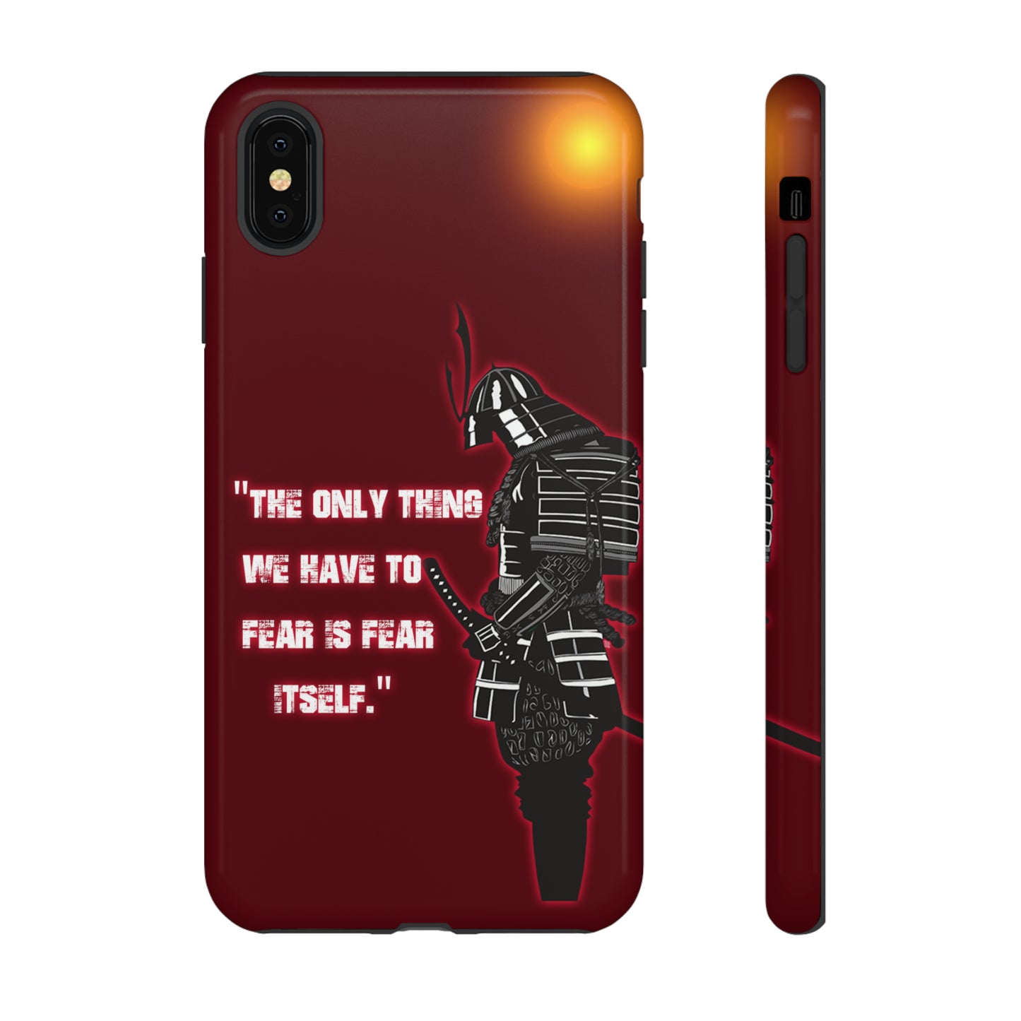 CaseHUB Samurai Famous Quotes Phone Case