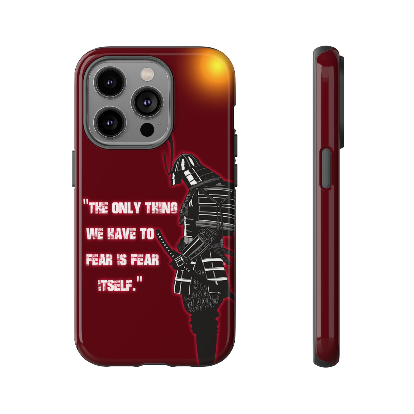 CaseHUB Samurai Famous Quotes Phone Case