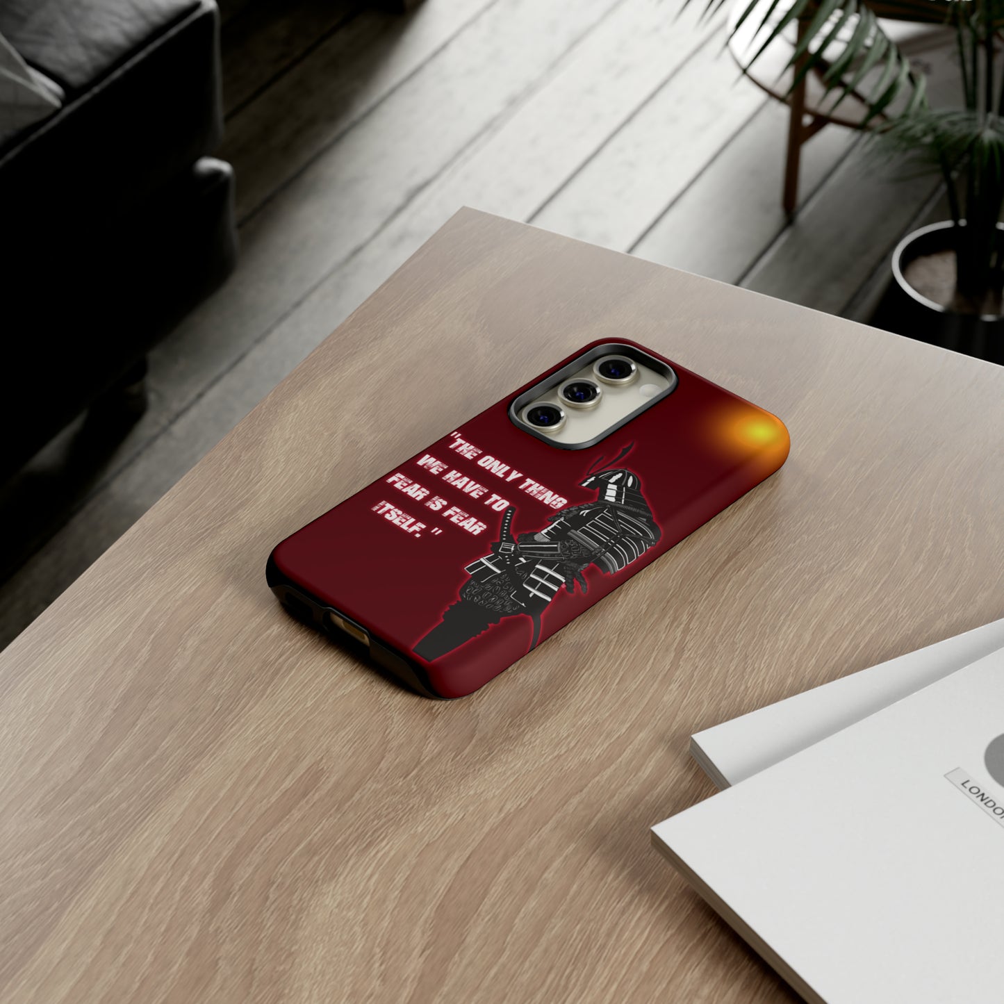 CaseHUB Samurai Famous Quotes Phone Case