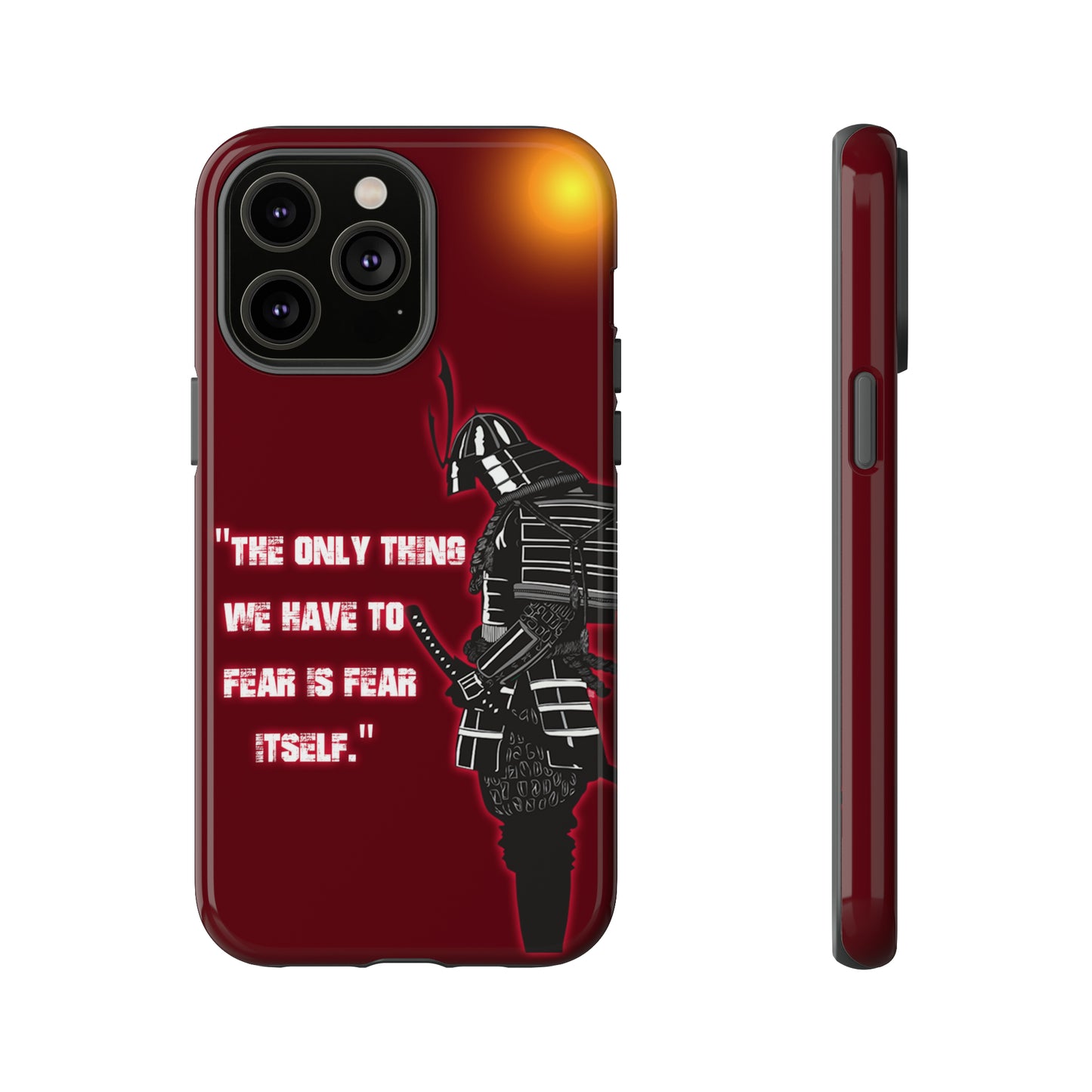 CaseHUB Samurai Famous Quotes Phone Case