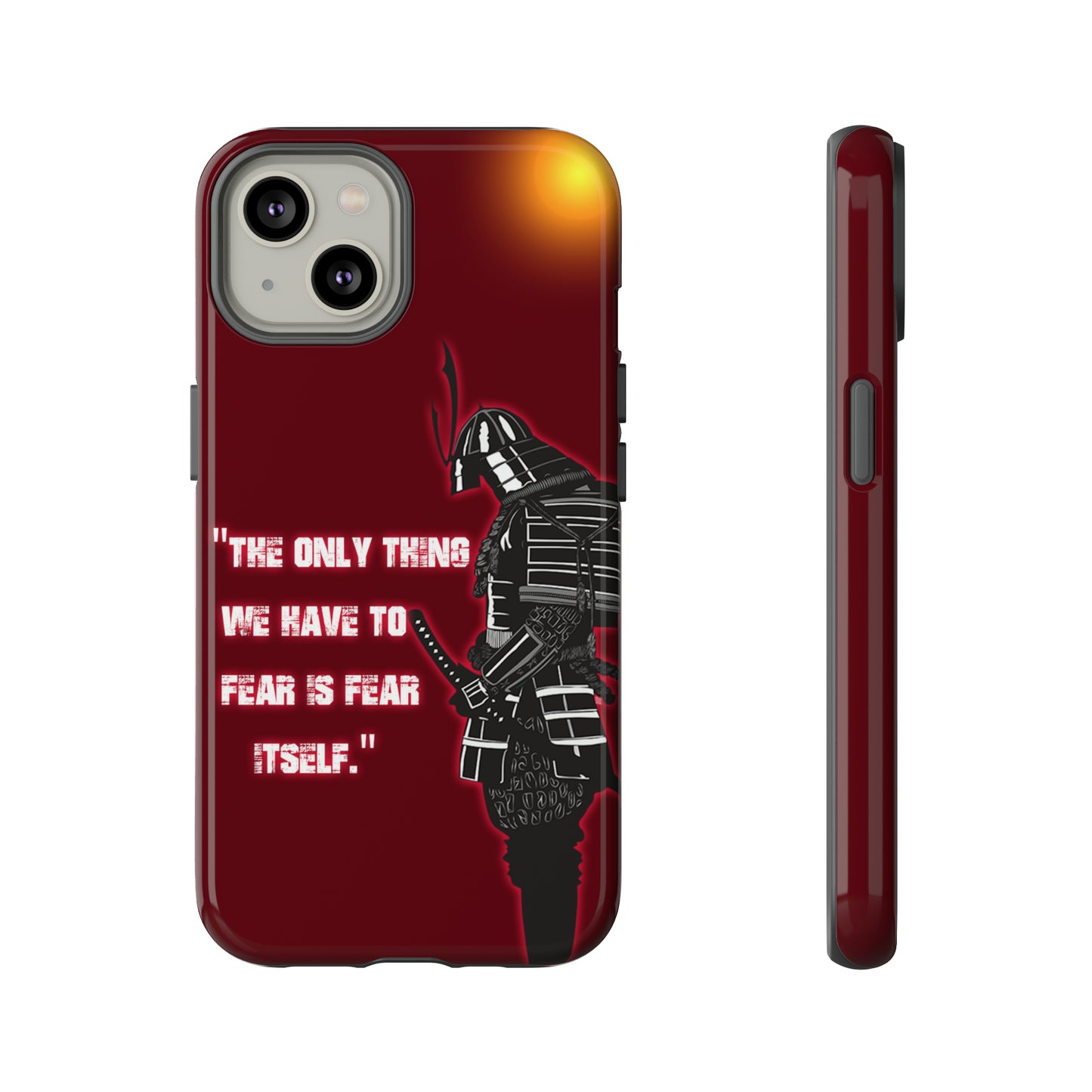 CaseHUB Samurai Famous Quotes Phone Case