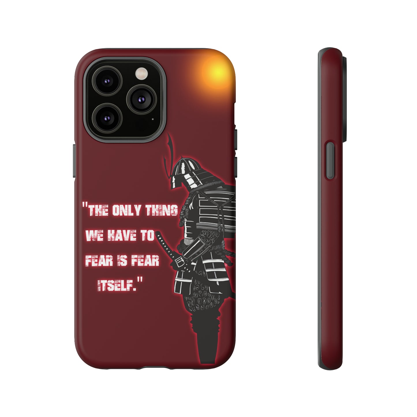 CaseHUB Samurai Famous Quotes Phone Case