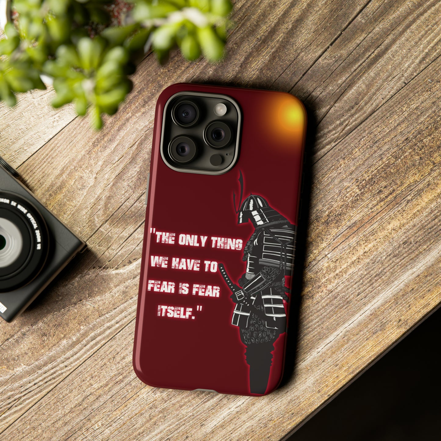 CaseHUB Samurai Famous Quotes Phone Case