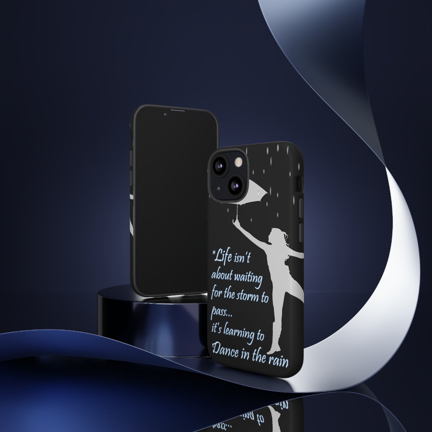 CaseHUB Lady in the Rain Phone Case