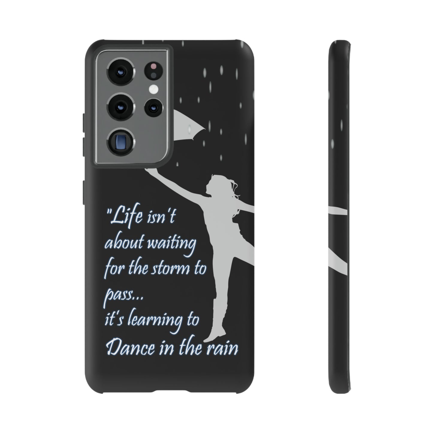CaseHUB Lady in the Rain Phone Case