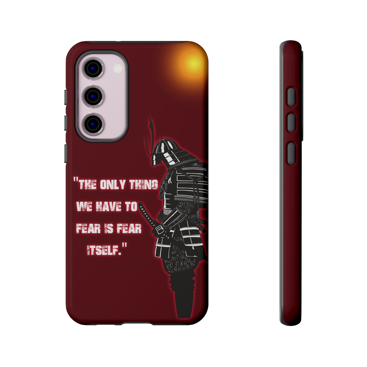 CaseHUB Samurai Famous Quotes Phone Case