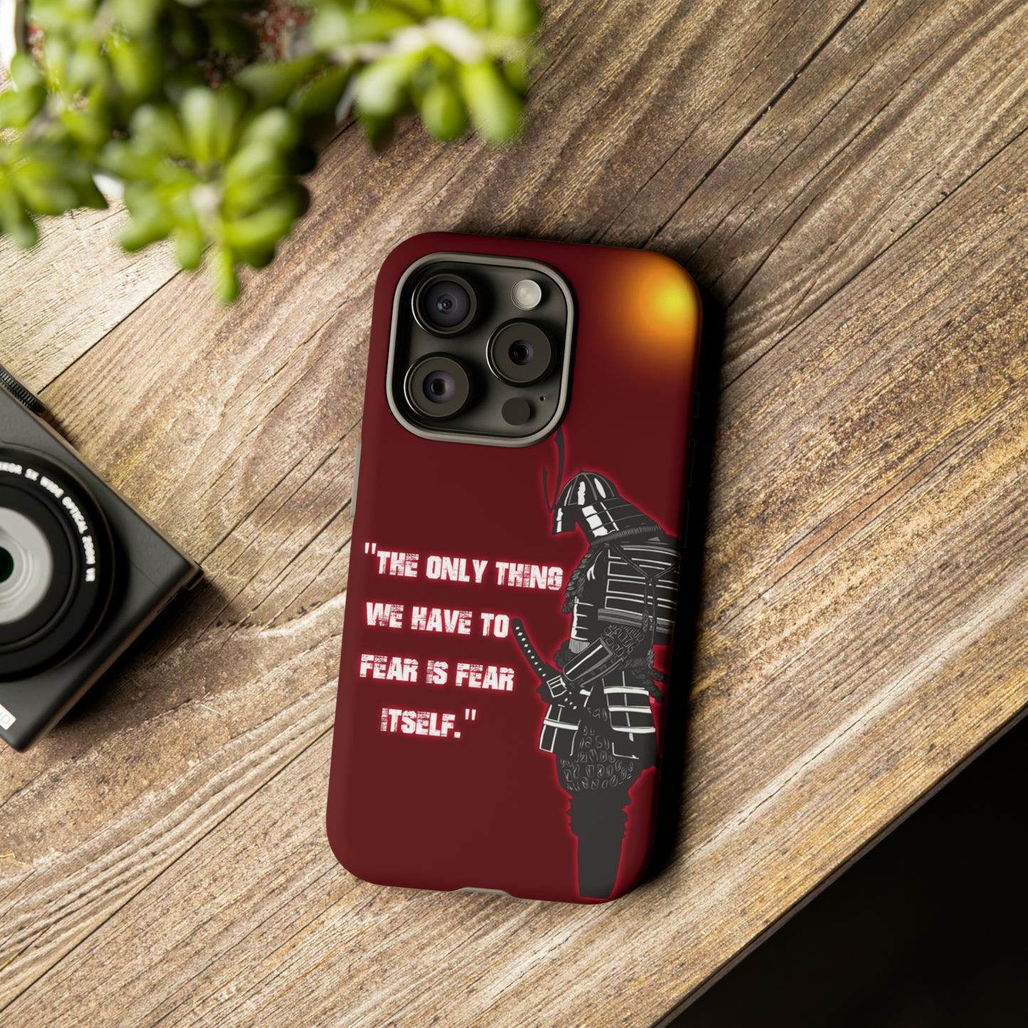 CaseHUB Samurai Famous Quotes Phone Case