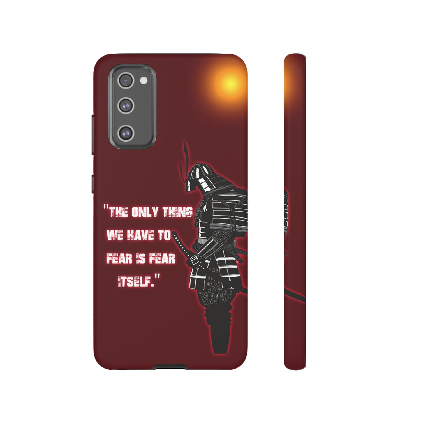 CaseHUB Samurai Famous Quotes Phone Case
