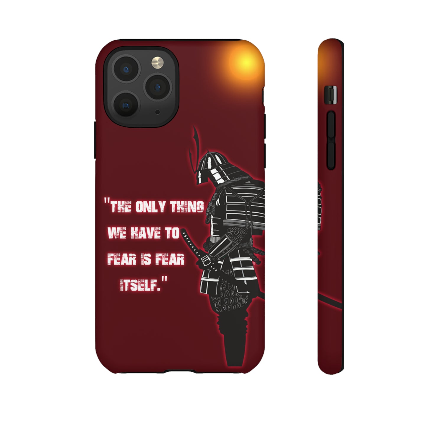 CaseHUB Samurai Famous Quotes Phone Case