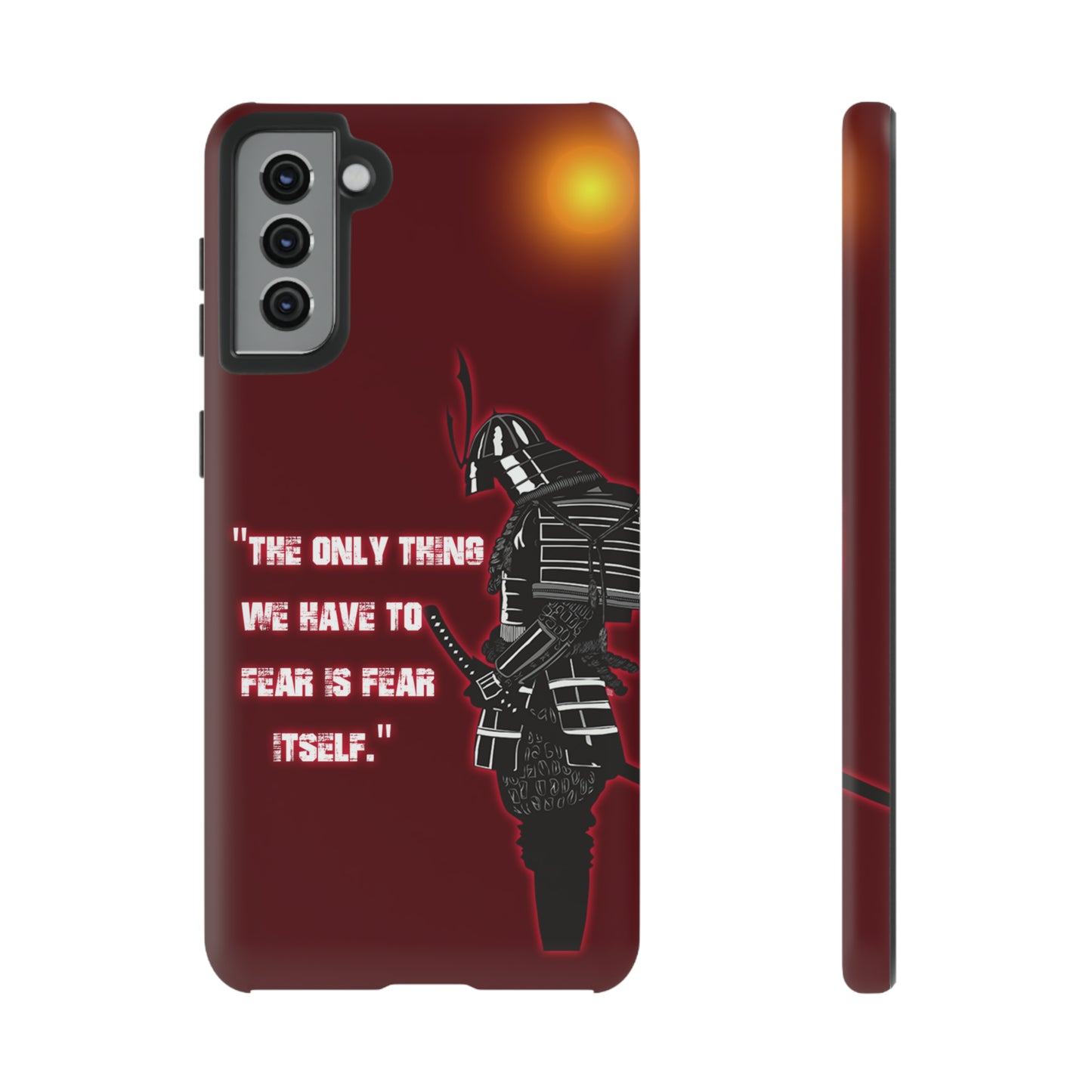 CaseHUB Samurai Famous Quotes Phone Case