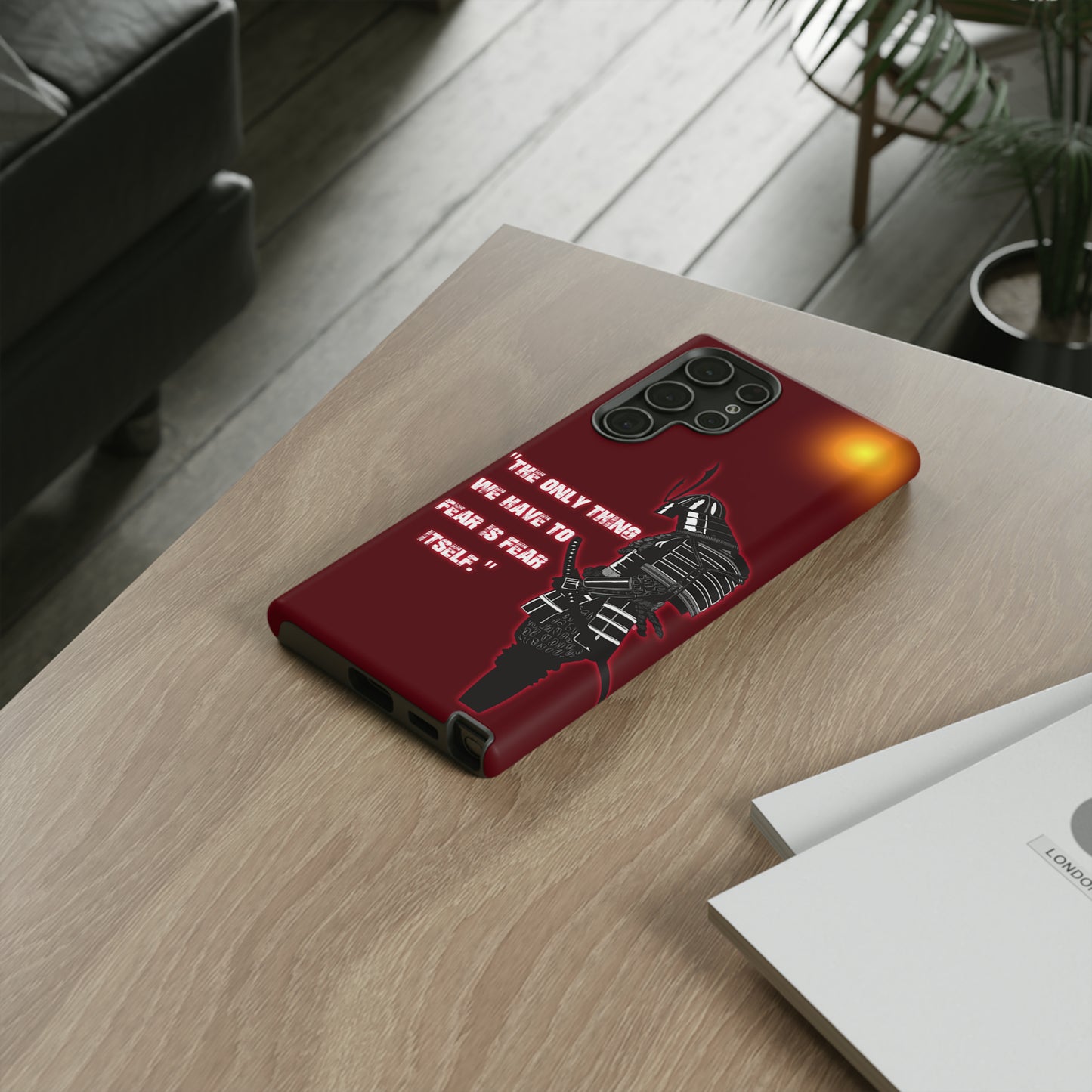 CaseHUB Samurai Famous Quotes Phone Case