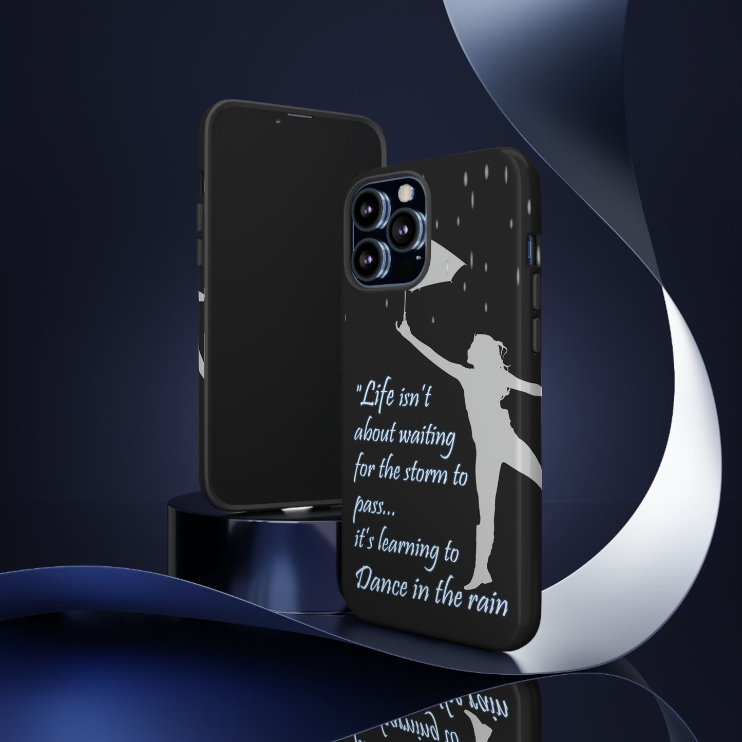 CaseHUB Lady in the Rain Phone Case