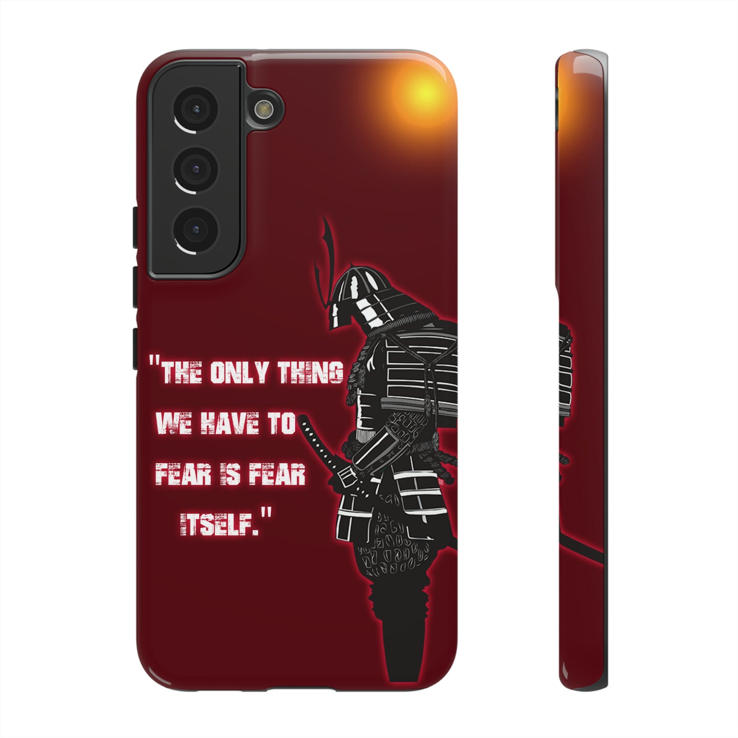 CaseHUB Samurai Famous Quotes Phone Case